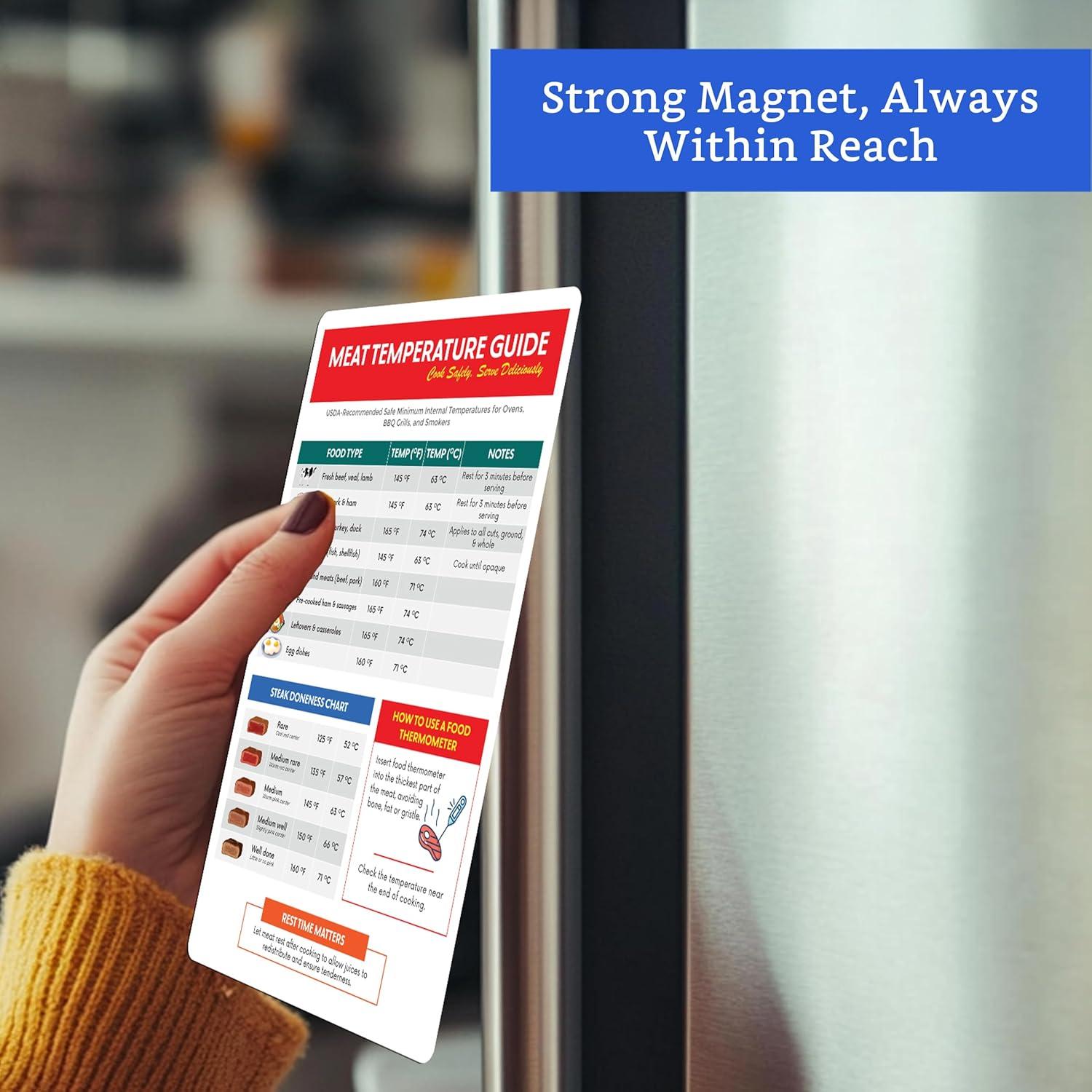Imán de Temperatura de Carne GLOBE ROCKET 12.7x19.3 cm