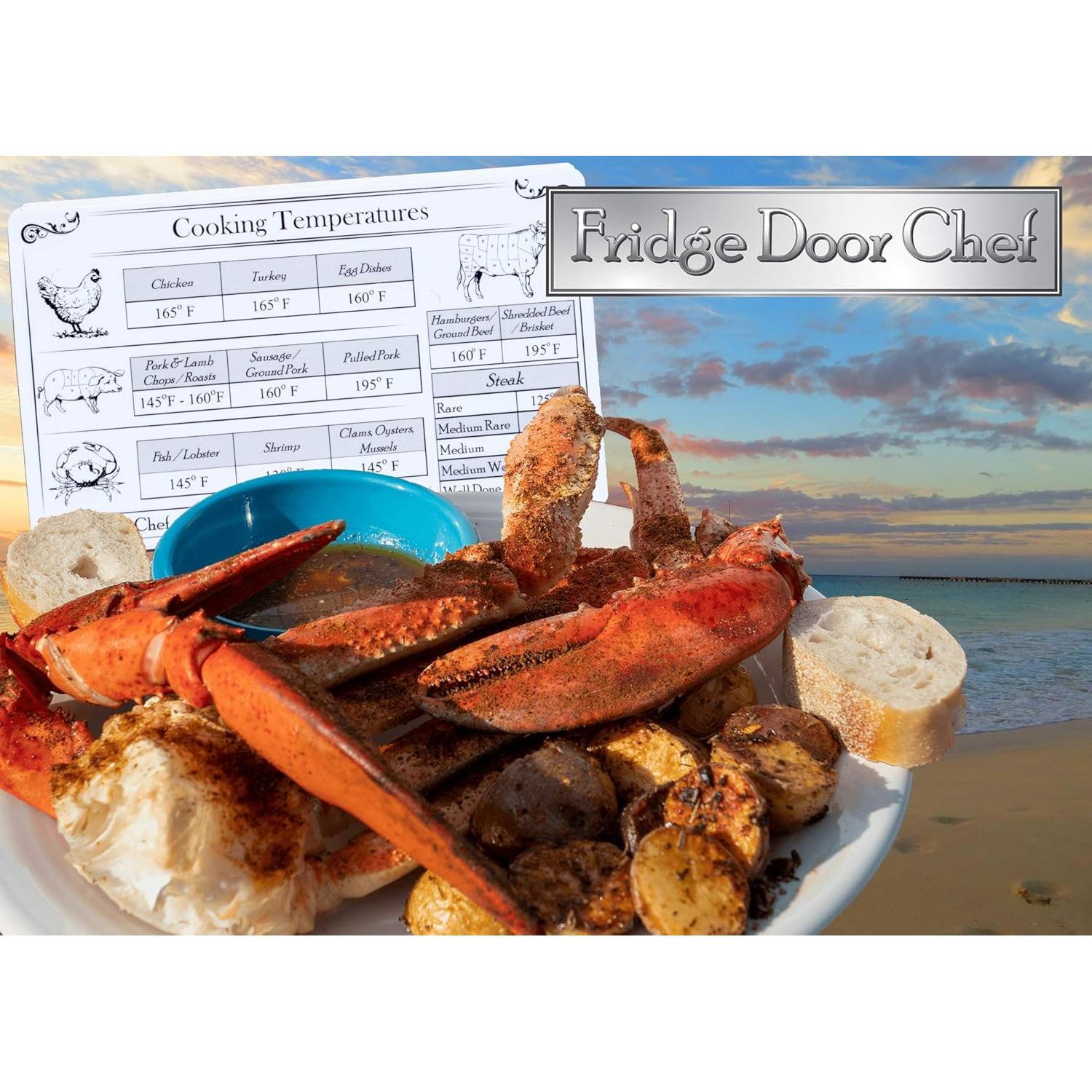 Imán de Temperatura de Cocción Interna Fridge Door Chef 7.62x12.7cm