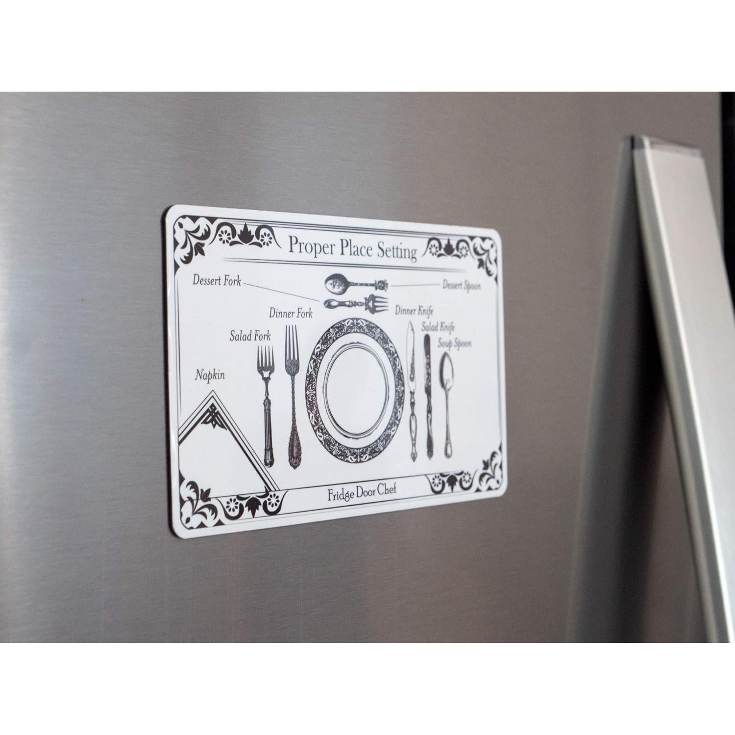 Imán de Temperatura de Cocción Interna Fridge Door Chef 7.62x12.7cm