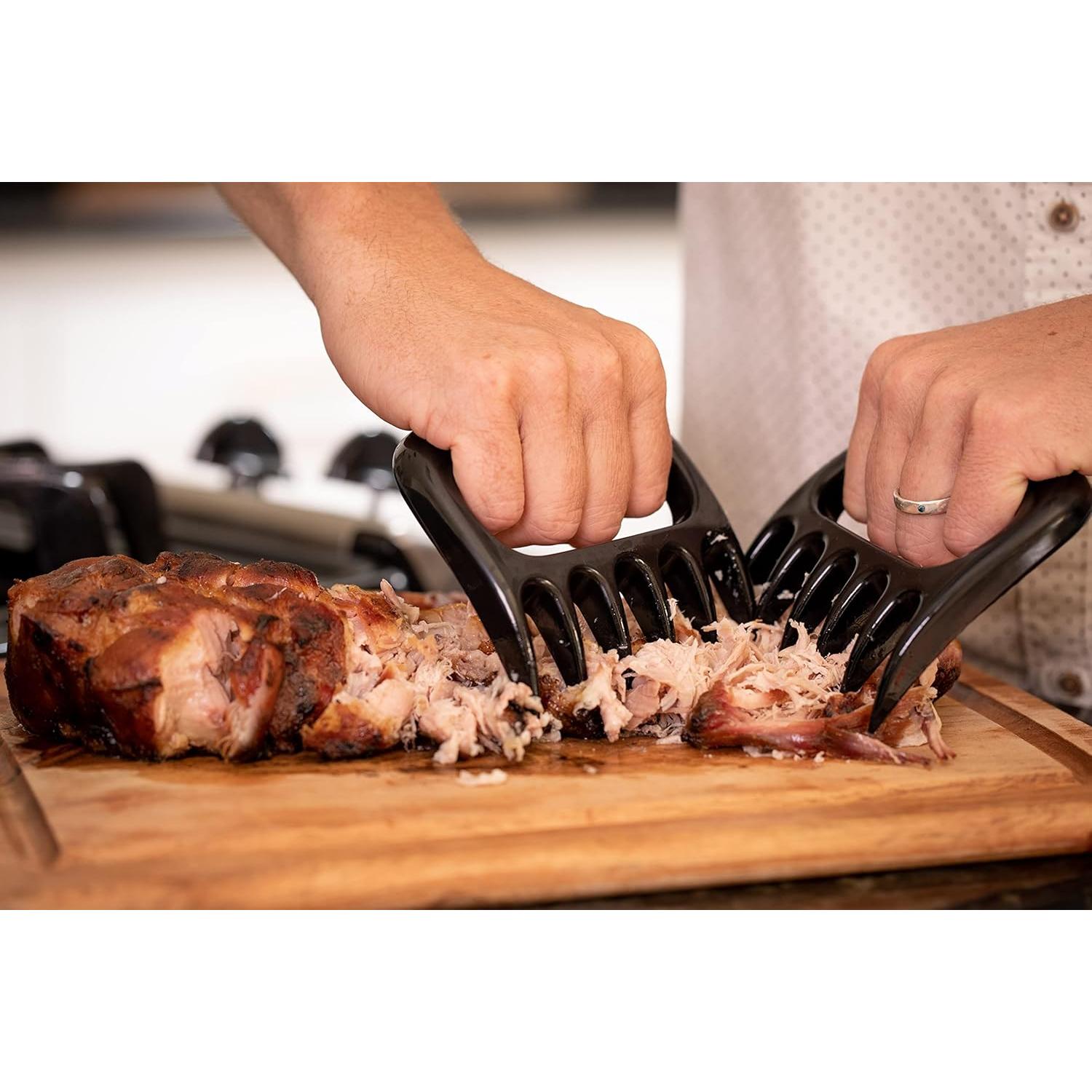 Juego de Accesorios para BBQ AMZ BBQ CLUB - Guantes, Garras y Termómetro