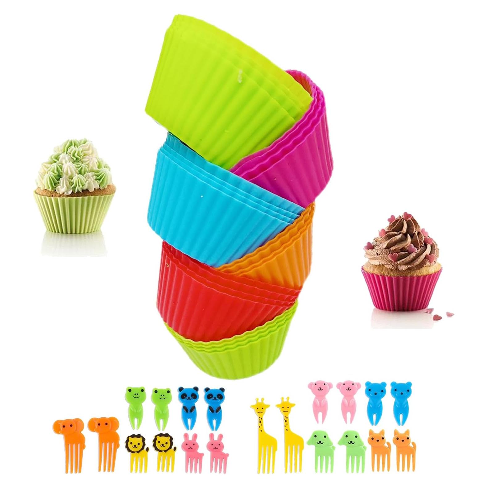 Juego de 44 Piezas de Forros de Silicona ONEINHE Multicolor