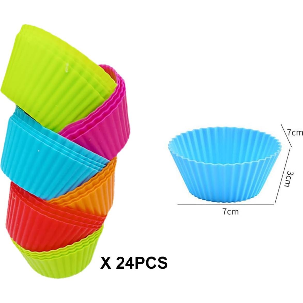 Juego de 44 Piezas de Forros de Silicona ONEINHE Multicolor