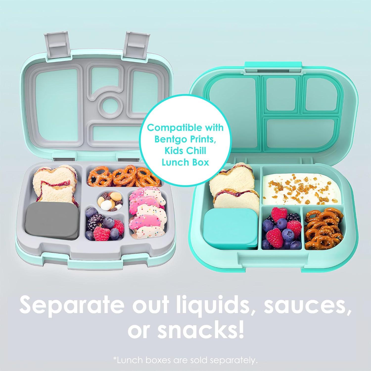 Divisores de Silicona para Caja de Almuerzo Linkidea 2 Pcs