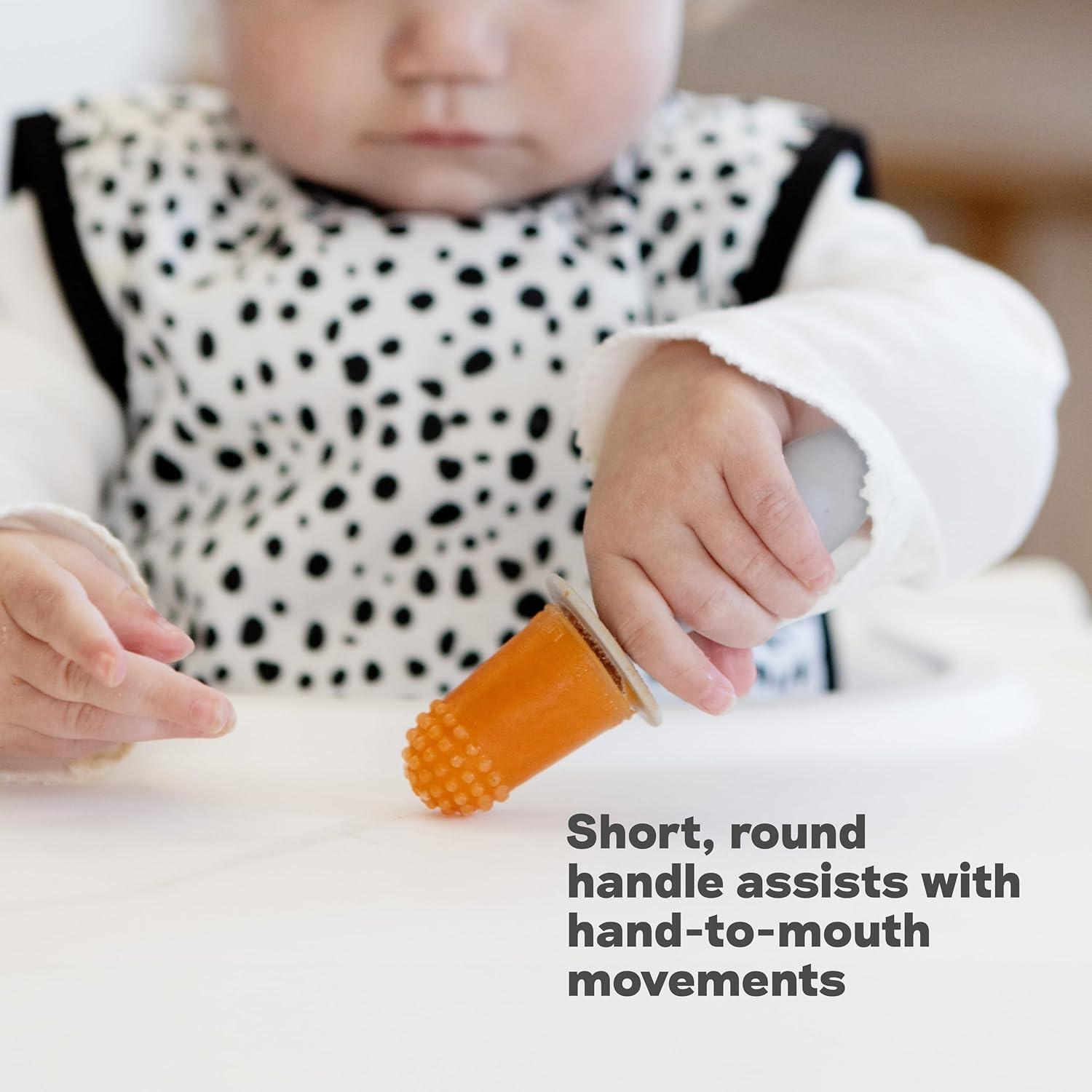 ezpz Tiny Pops - Moldes para Paletas Bebés 4 Meses - 2 Piezas