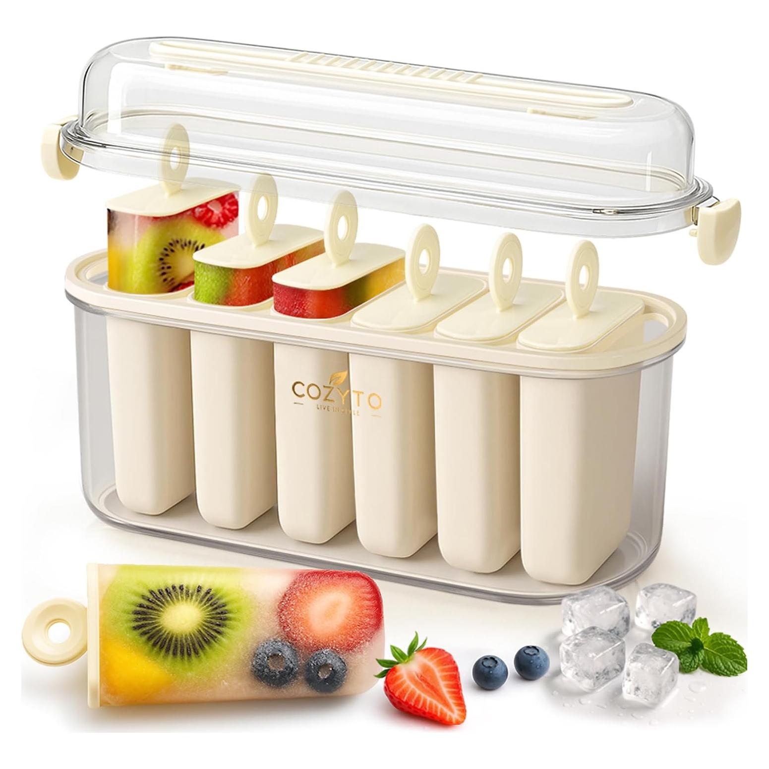 Conjunto de Moldes para Paletas Frozora AquaSix 6x120ml