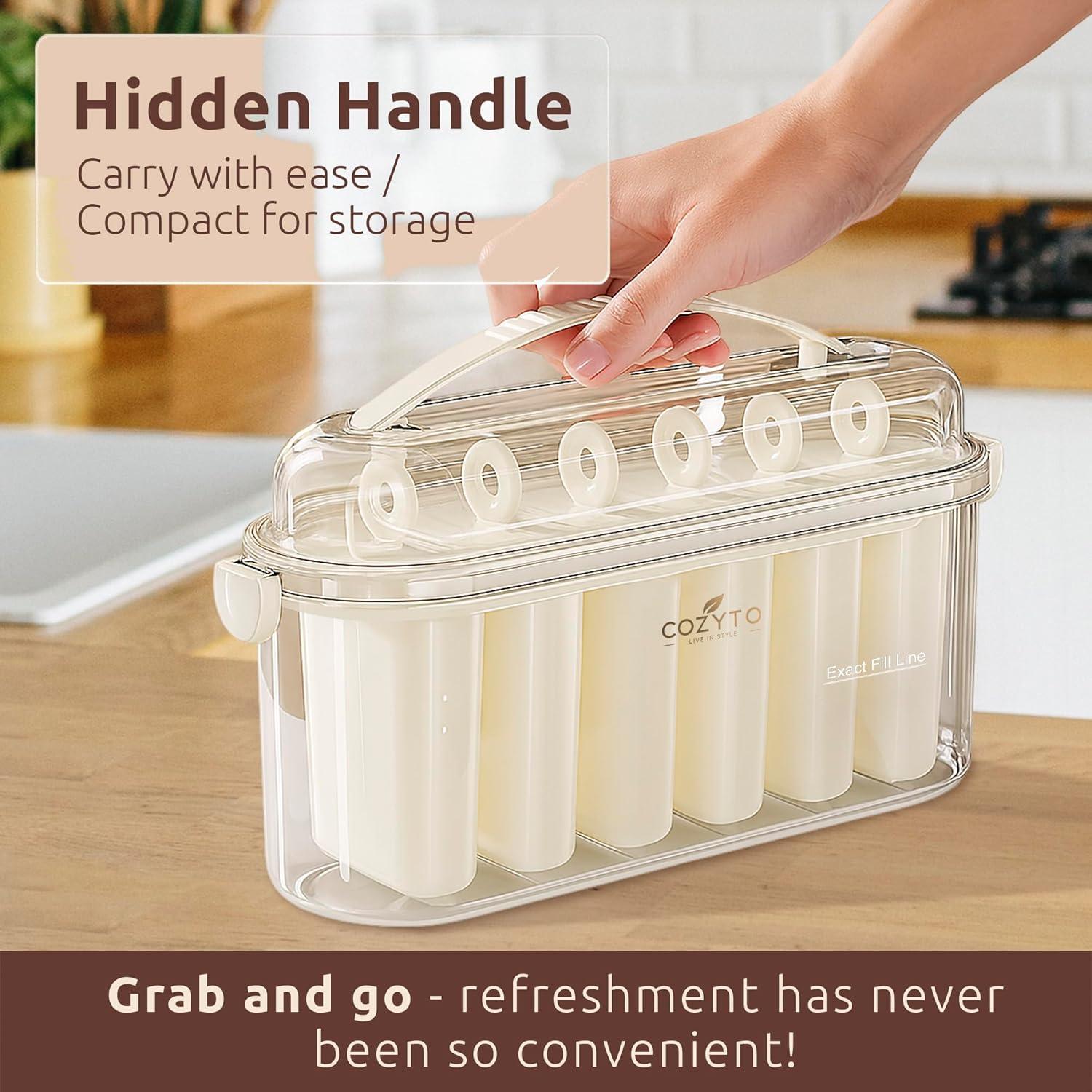 Conjunto de Moldes para Paletas Frozora AquaSix 6x120ml