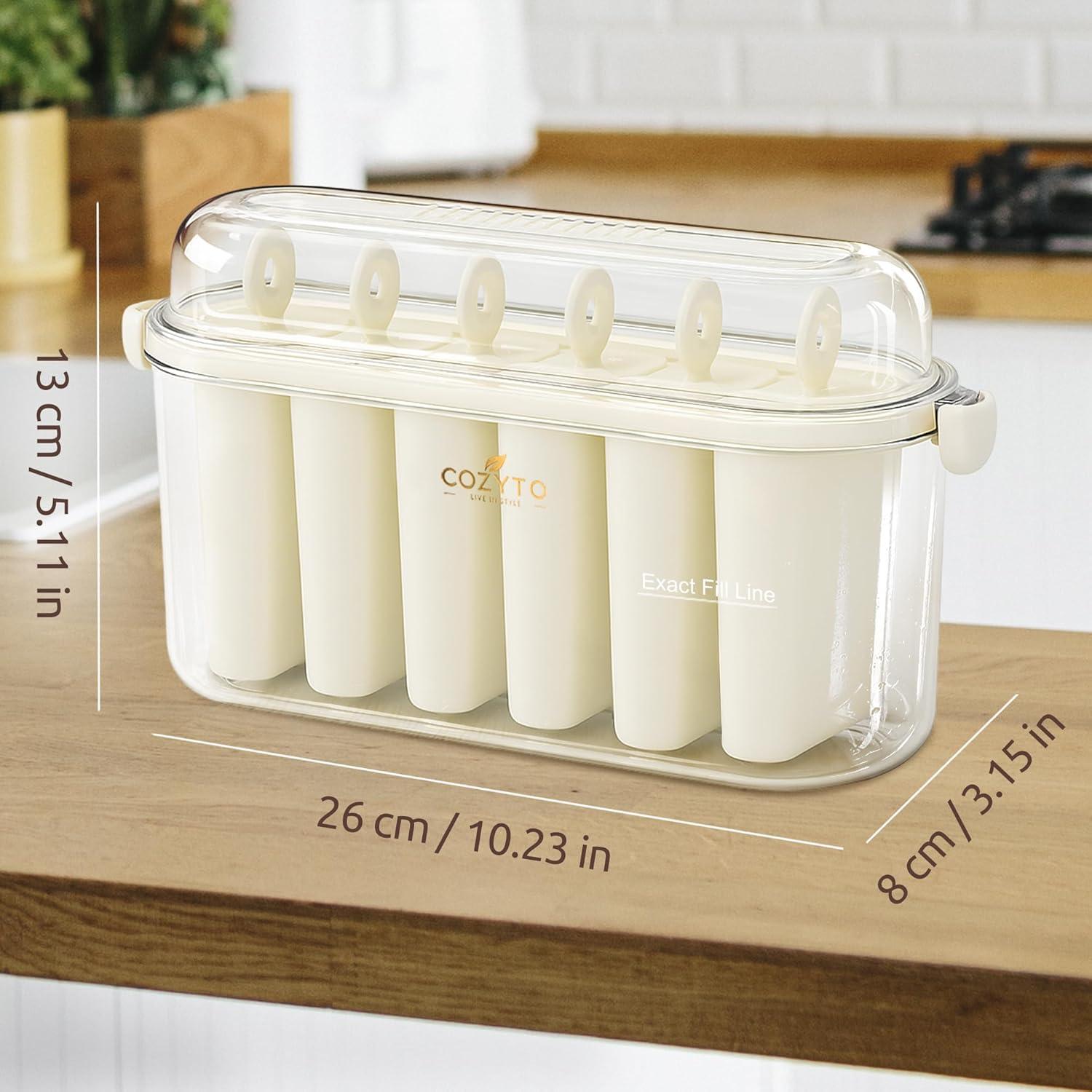 Conjunto de Moldes para Paletas Frozora AquaSix 6x120ml