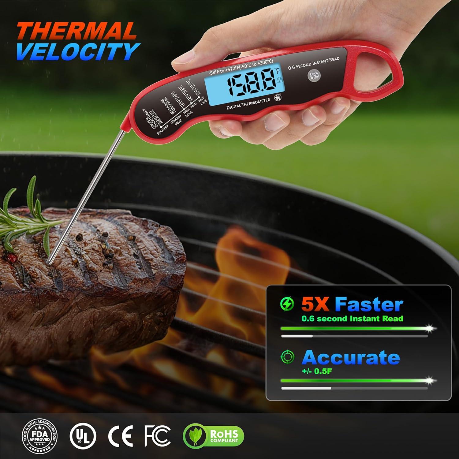 Termómetro Digital Instantáneo Swynner 0.6s Impermeable