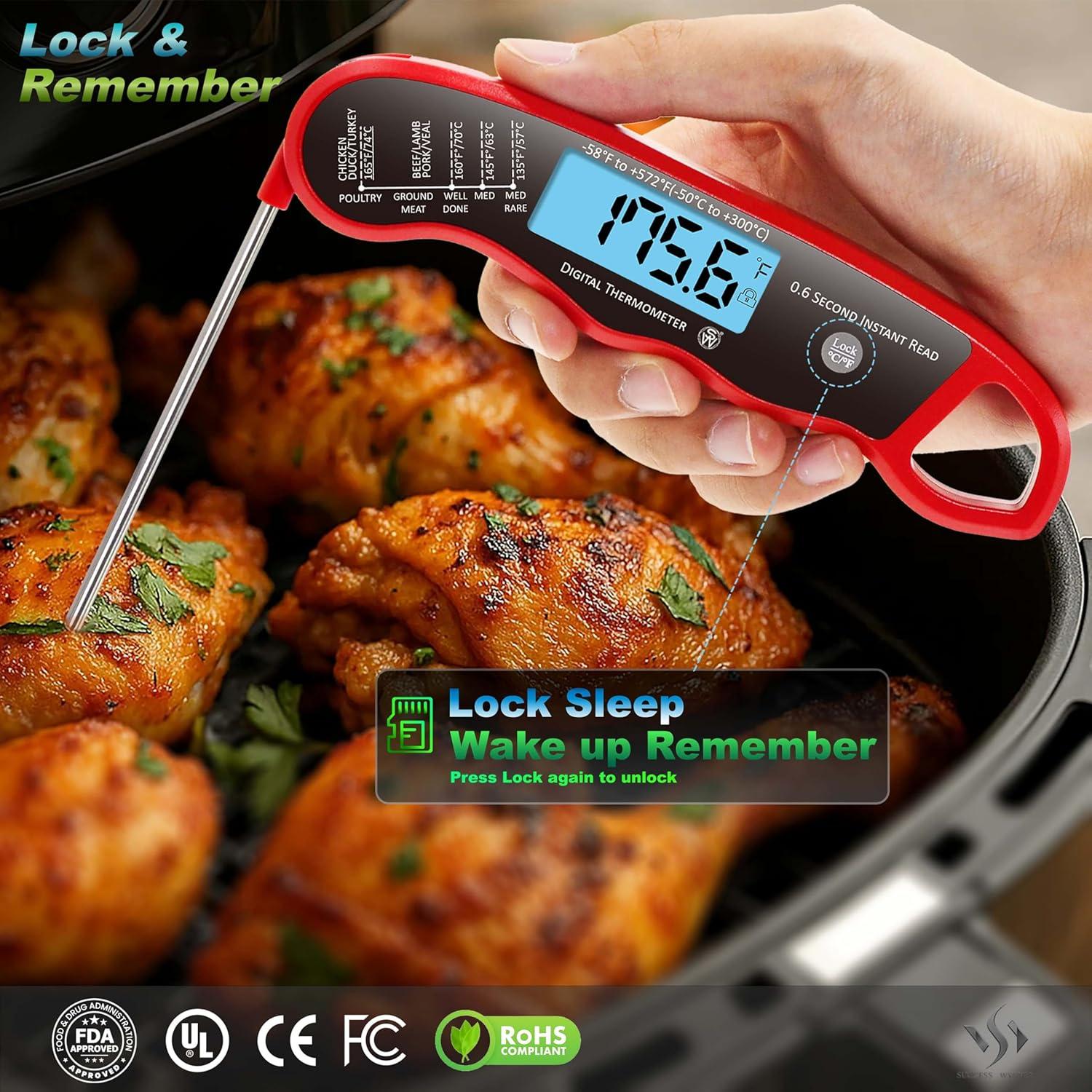 Termómetro Digital Instantáneo Swynner 0.6s Impermeable