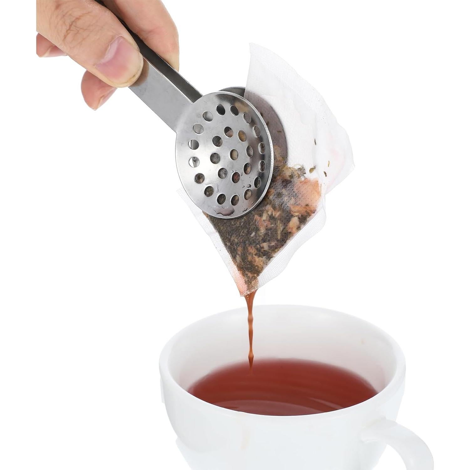 Exprimidor de Bolsitas de Té Tweruna Acero Inoxidable 15.4 cm