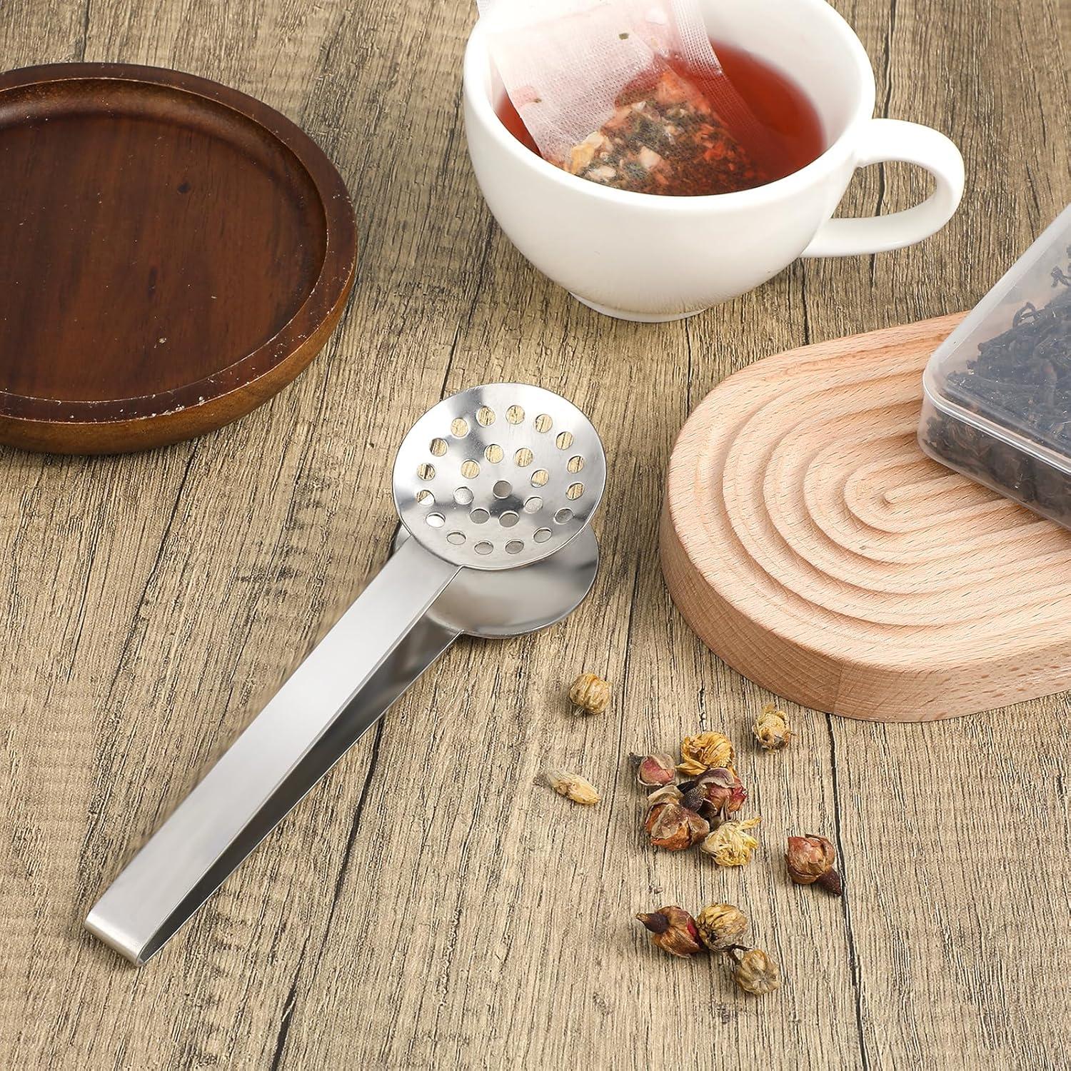 Exprimidor de Bolsitas de Té Tweruna Acero Inoxidable 15.4 cm