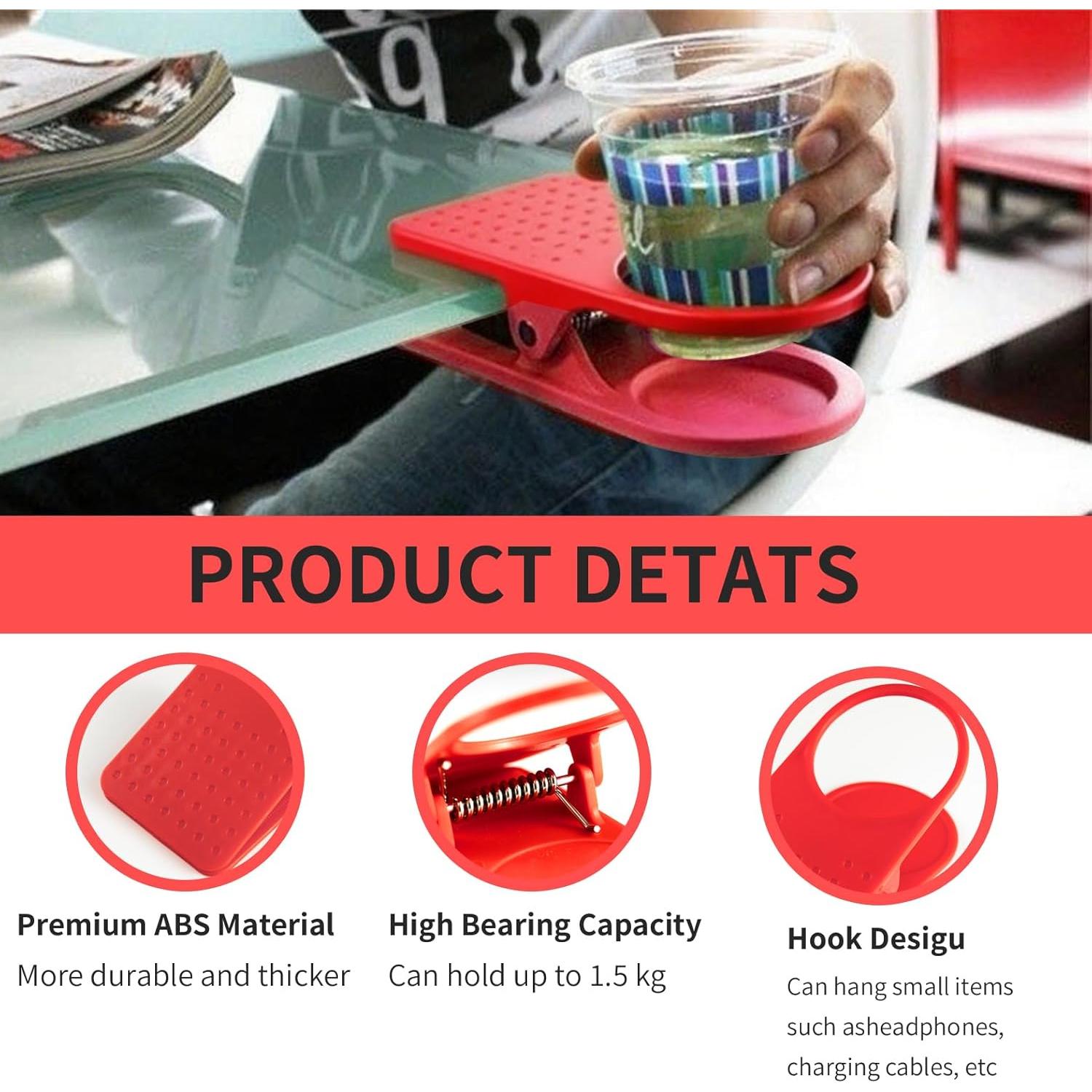 Soporte para Tazas de Escritorio LVYKING LEC Rojo Compacto