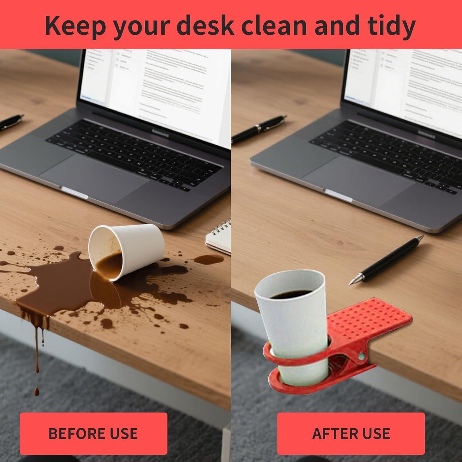 Soporte para Tazas de Escritorio LVYKING LEC Rojo Compacto