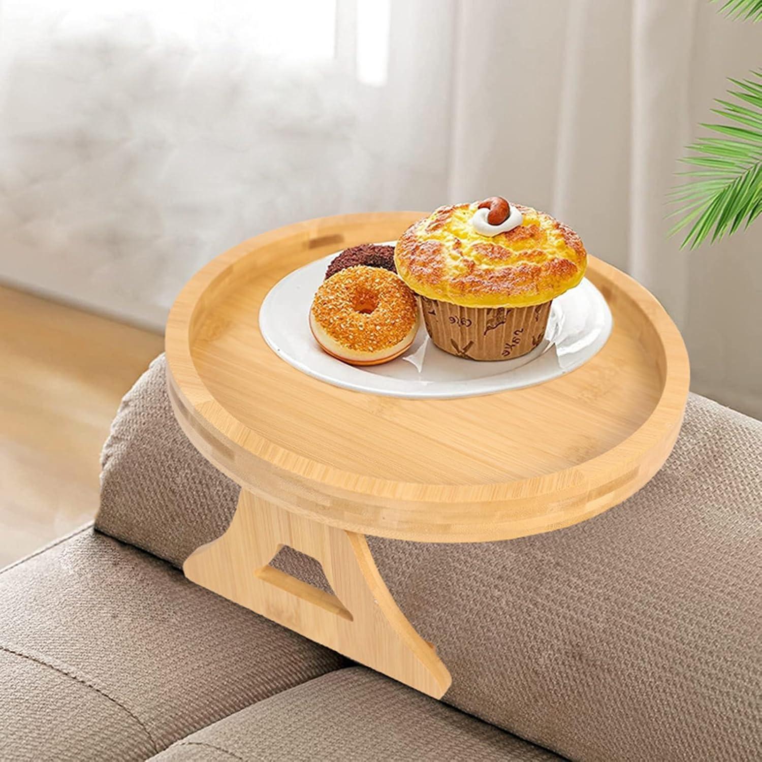 Mesa de bandeja para reposabrazos DD-life redonda 24.9 cm