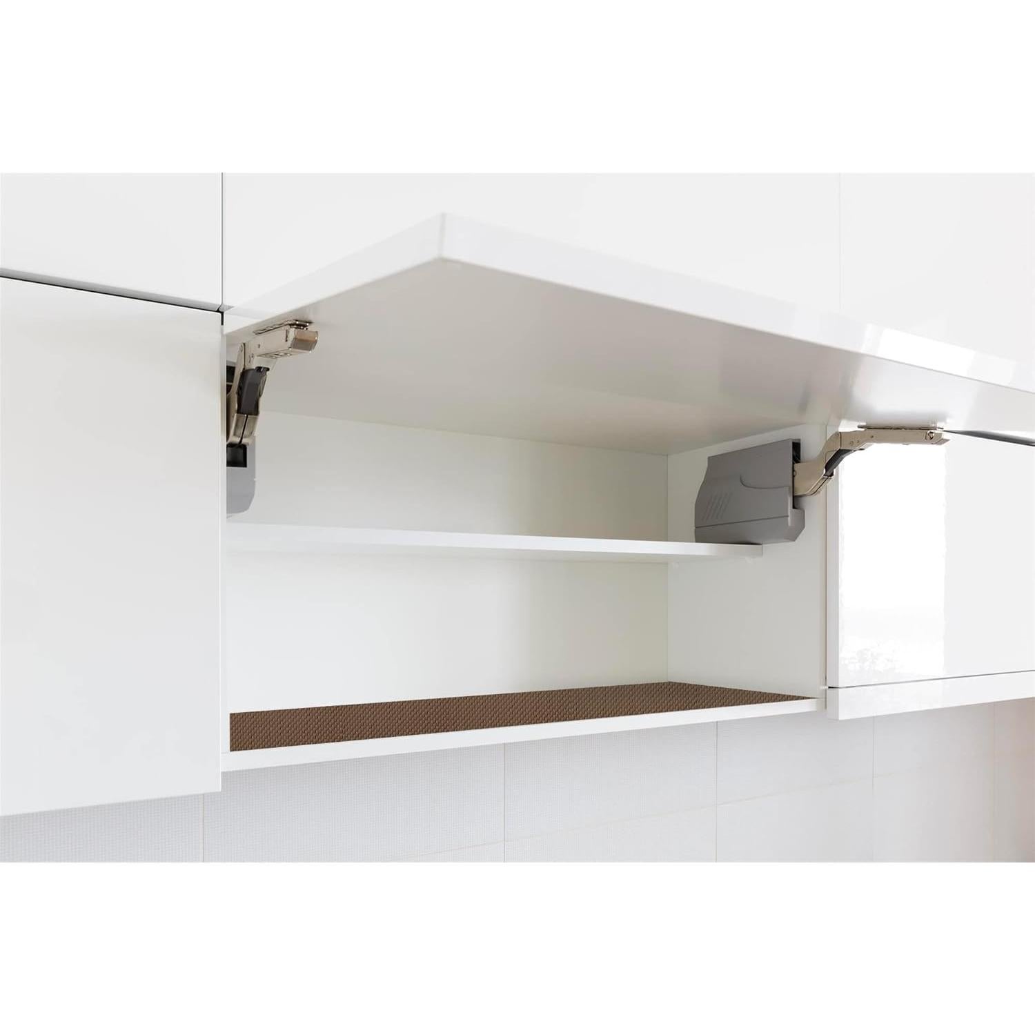 Forro de Estante Antideslizante SteadMax 38x183 cm Marrón (2 Pzs)