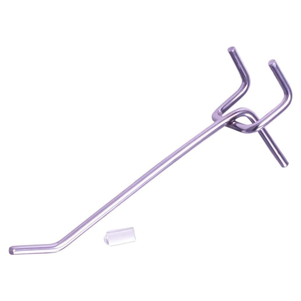 Ganchos de Tablero de Clavos KINOMI 30 Piezas 10 cm Plata