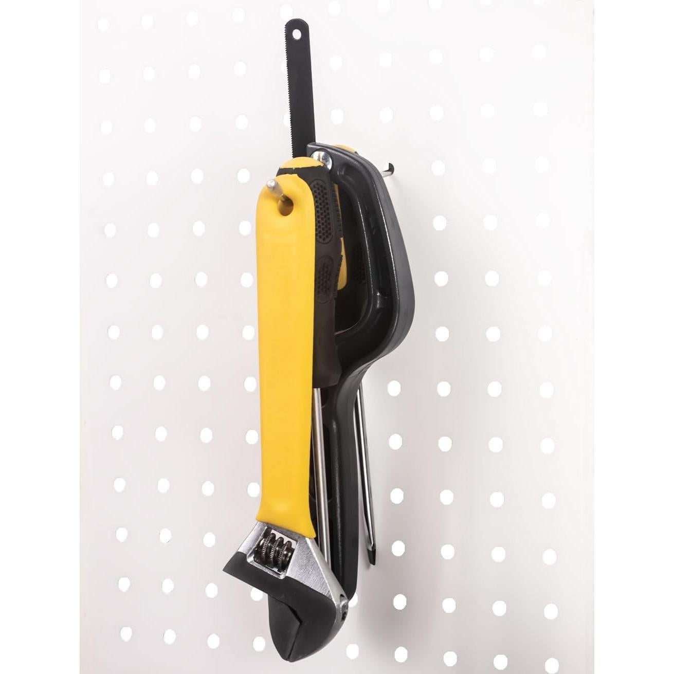 Ganchos de Tablero de Clavos KINOMI 30 Piezas 10 cm Plata