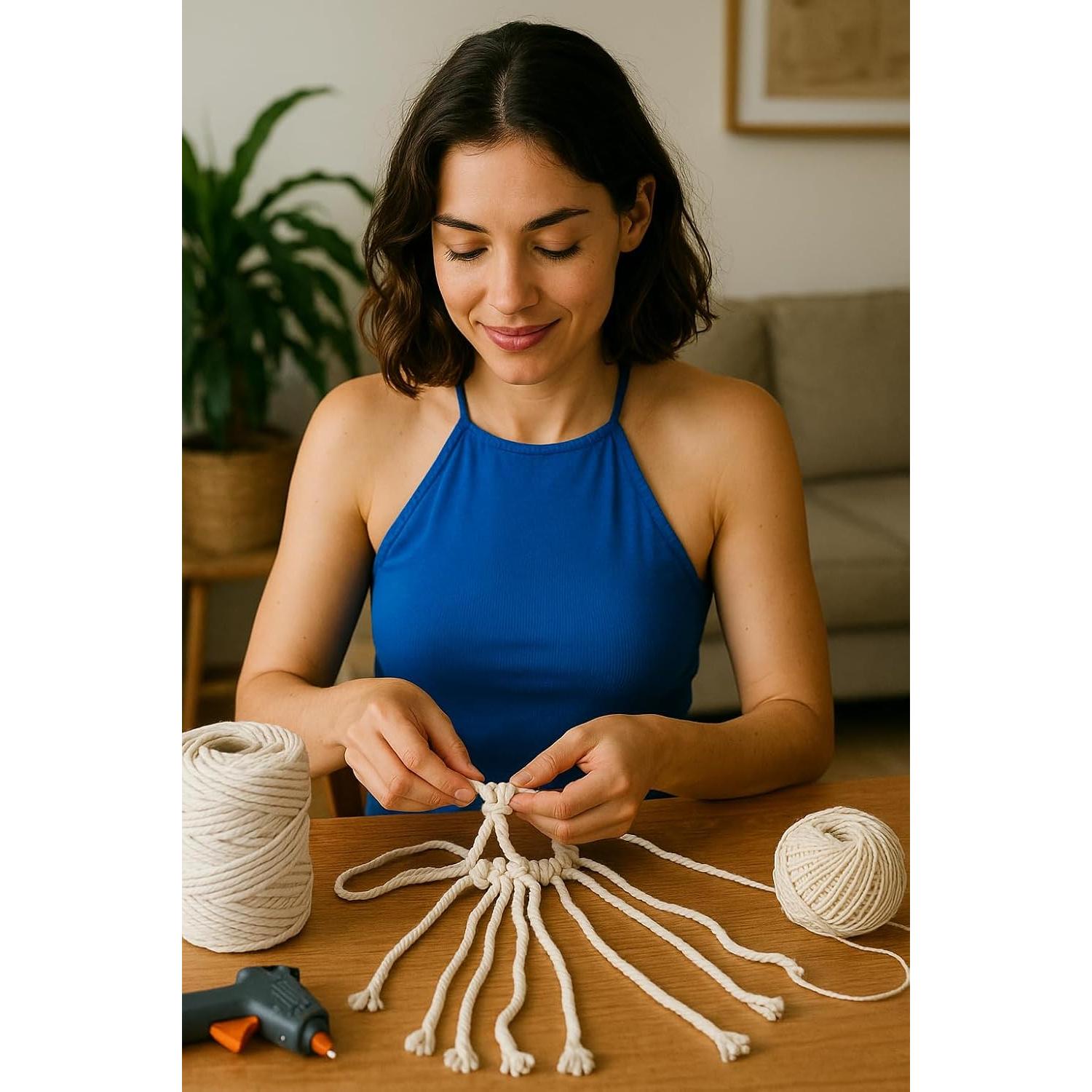 Paquete de 2 Cuerdas de Algodón Trenzadas 30.48 m #6 Dependable