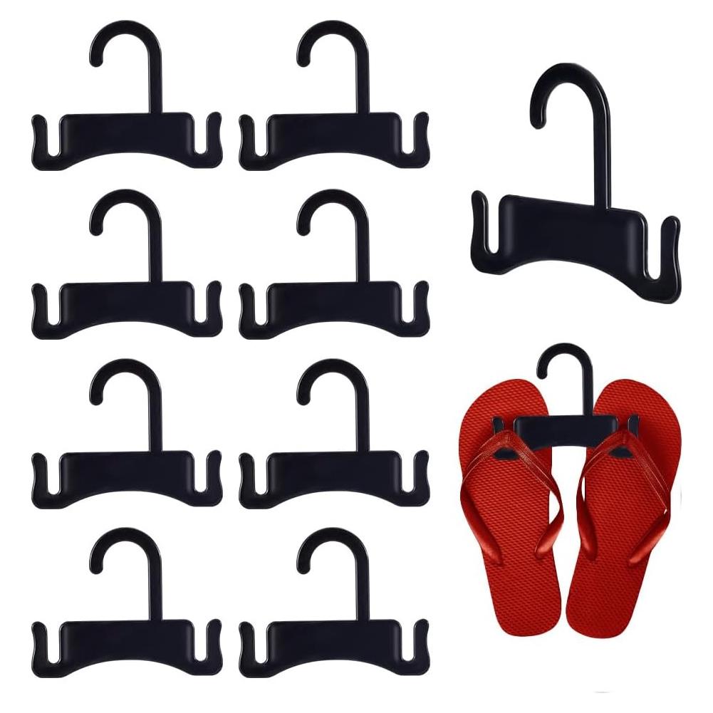 Perchas para Sandalias Negras AHANDMAKER 10 Pcs Organizador