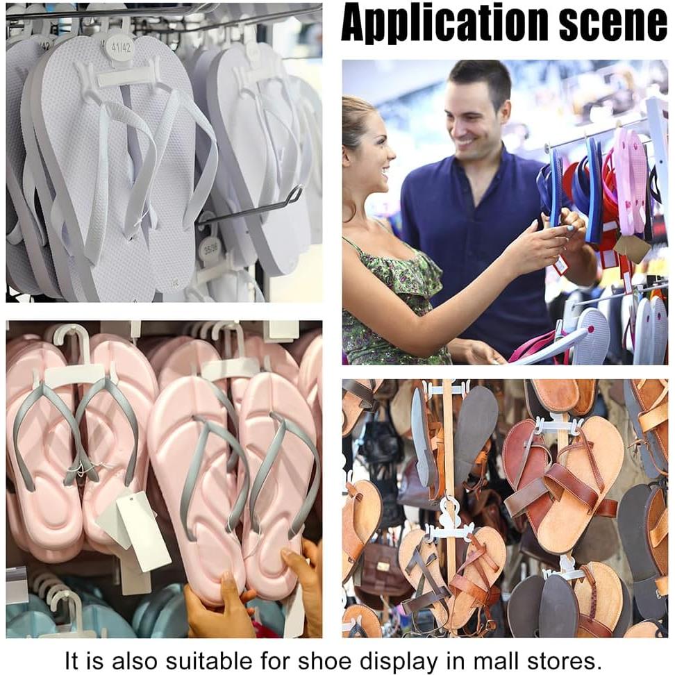 Perchas para Sandalias Negras AHANDMAKER 10 Pcs Organizador