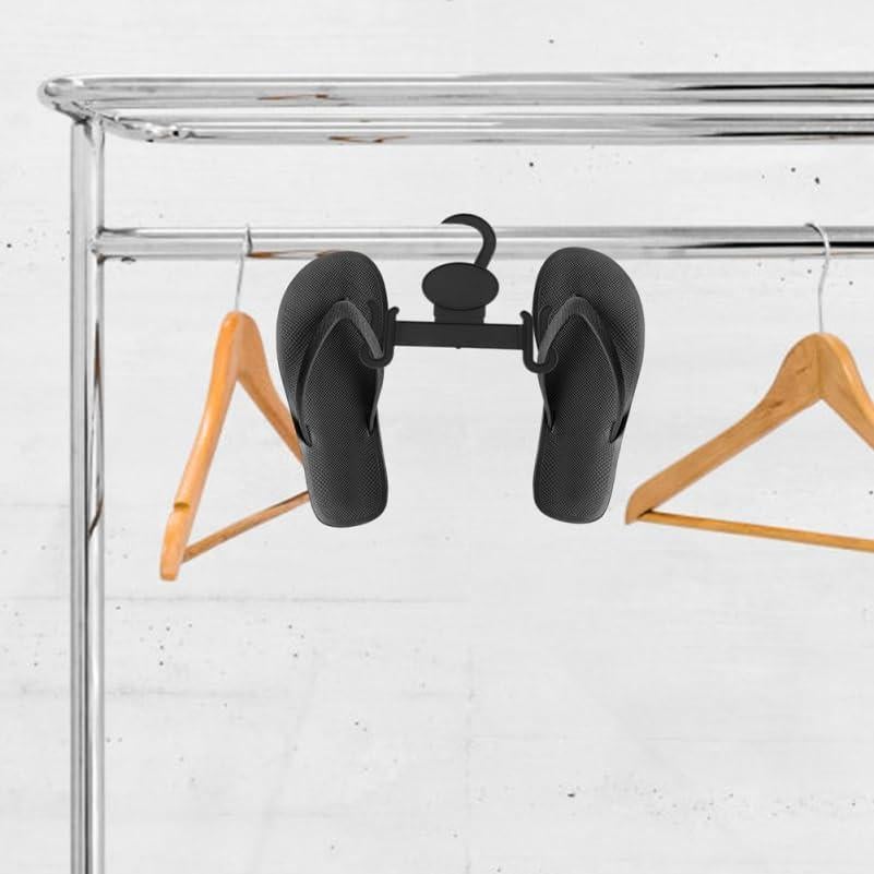 Gancho para Zapatillas Unomor 30 Pcs Almacenamiento Negro