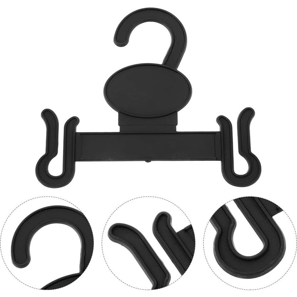 Gancho para Zapatillas Unomor 30 Pcs Almacenamiento Negro