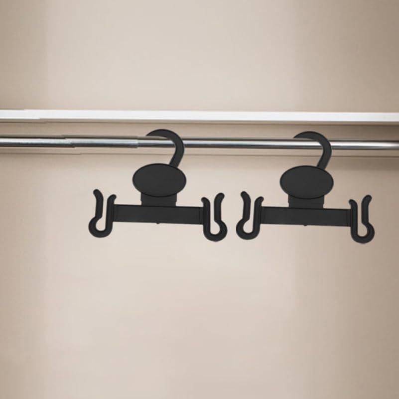 Gancho para Zapatillas Unomor 30 Pcs Almacenamiento Negro