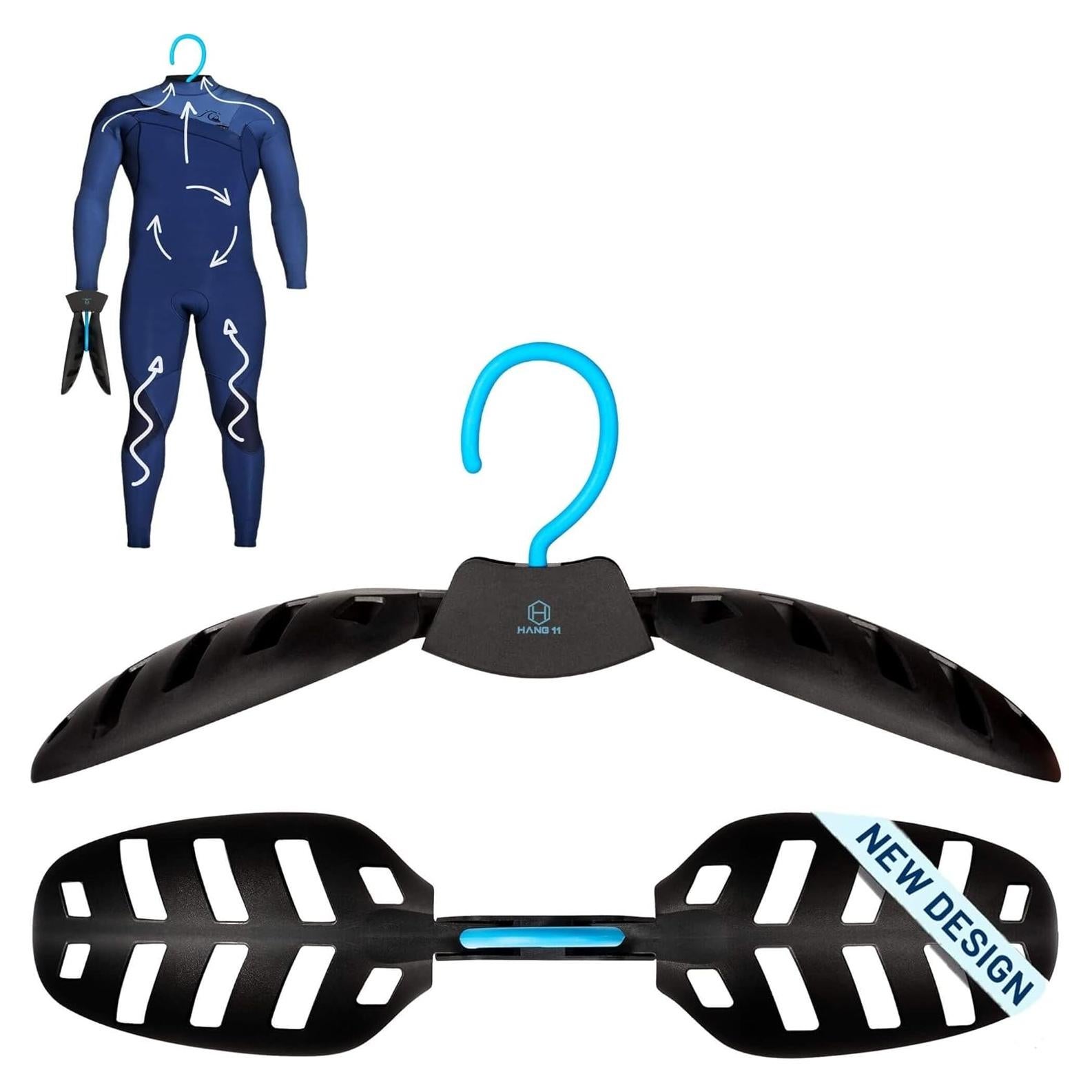 Colgador de Traje de Neopreno Hang 11 Plegable Azul 0.29 kg