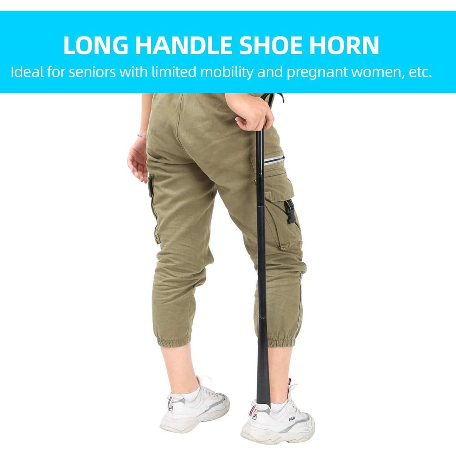 Ayuda para Ponerse Calcetines MXCOIRTP con Mango Largo 91.44 cm