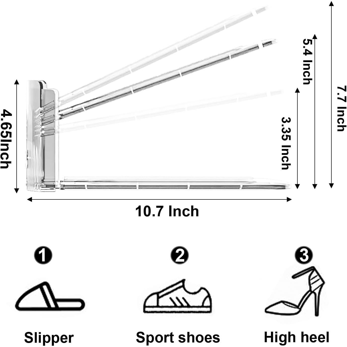 Organizadores de Zapatos CiBiZi Transparentes 10 Unidades
