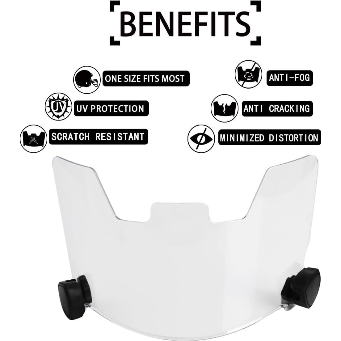 Visera de Fútbol B BASKCLEAR FV-Baskclear Antivaho UV 17.5x13cm