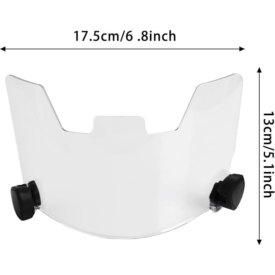 Visera de Fútbol B BASKCLEAR FV-Baskclear Antivaho UV 17.5x13cm