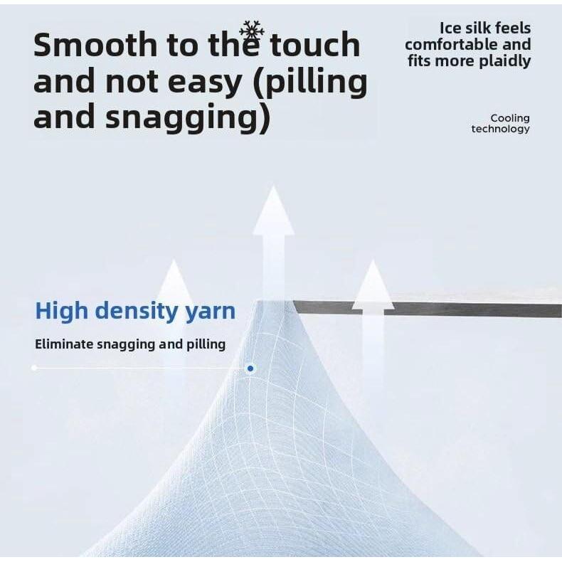 Máscara Facial UV Protección Solar UPF 50+ Gris Claro