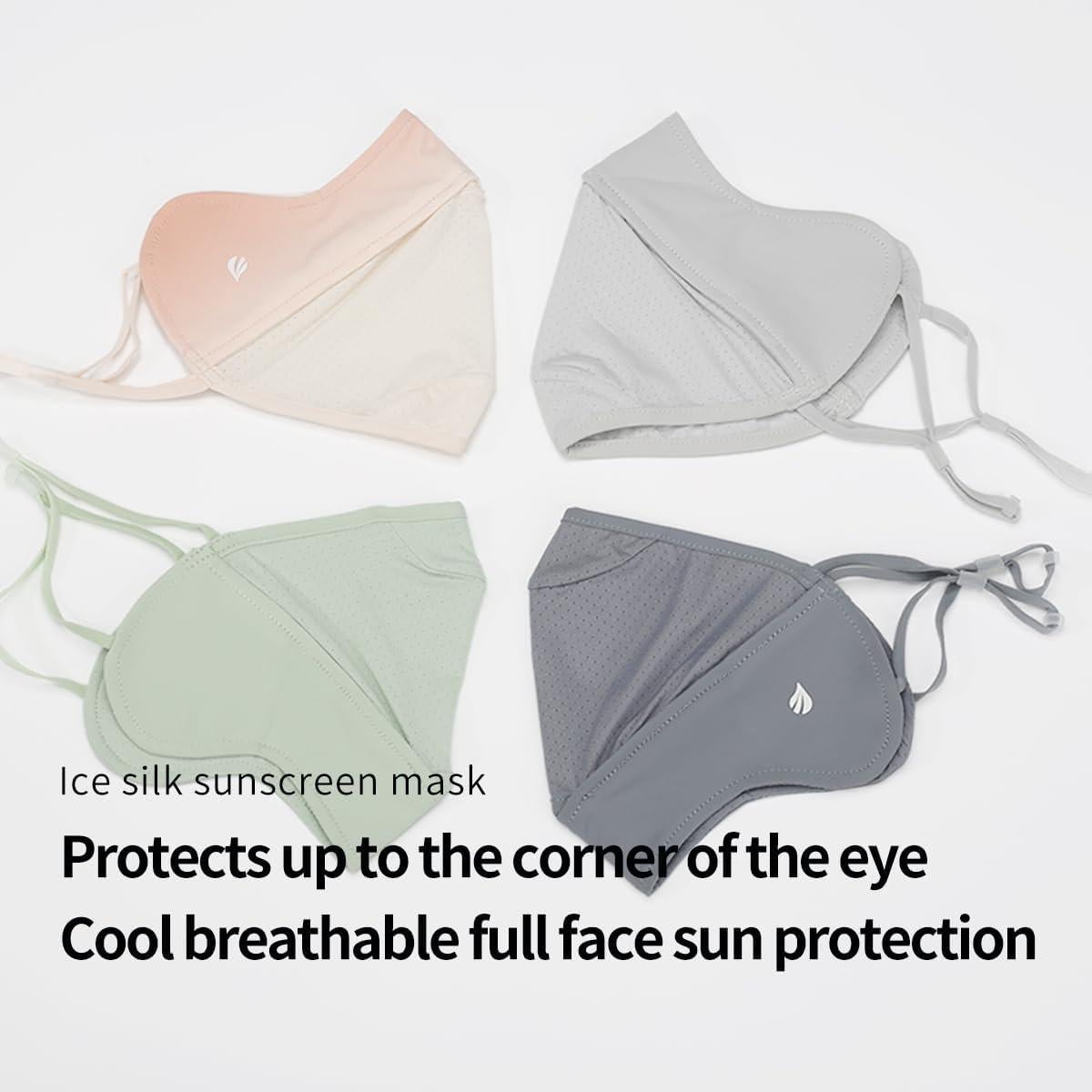 Cubierta Facial UV SPGOLF UPF 50+ Reutilizable para Exterior