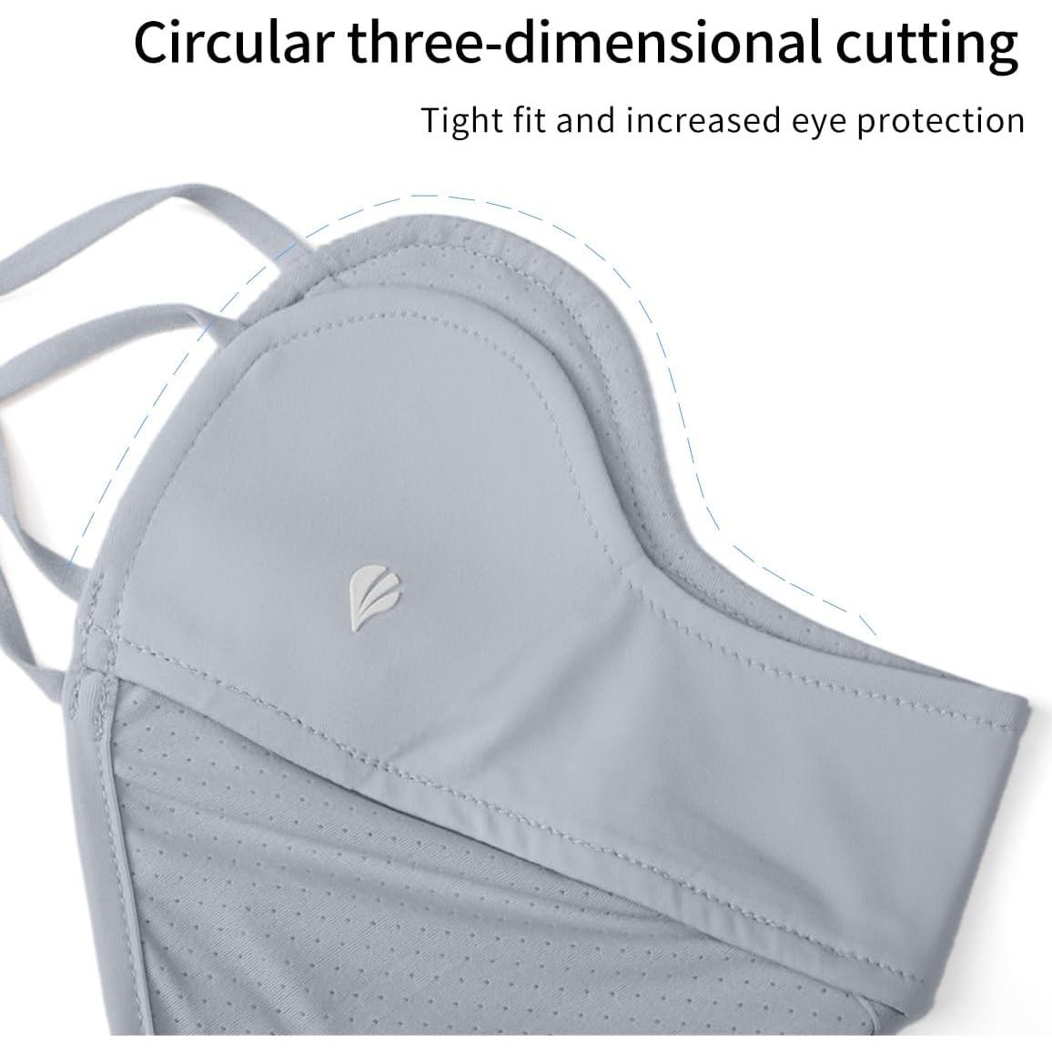 Cubierta Facial UV SPGOLF UPF 50+ Reutilizable para Exterior