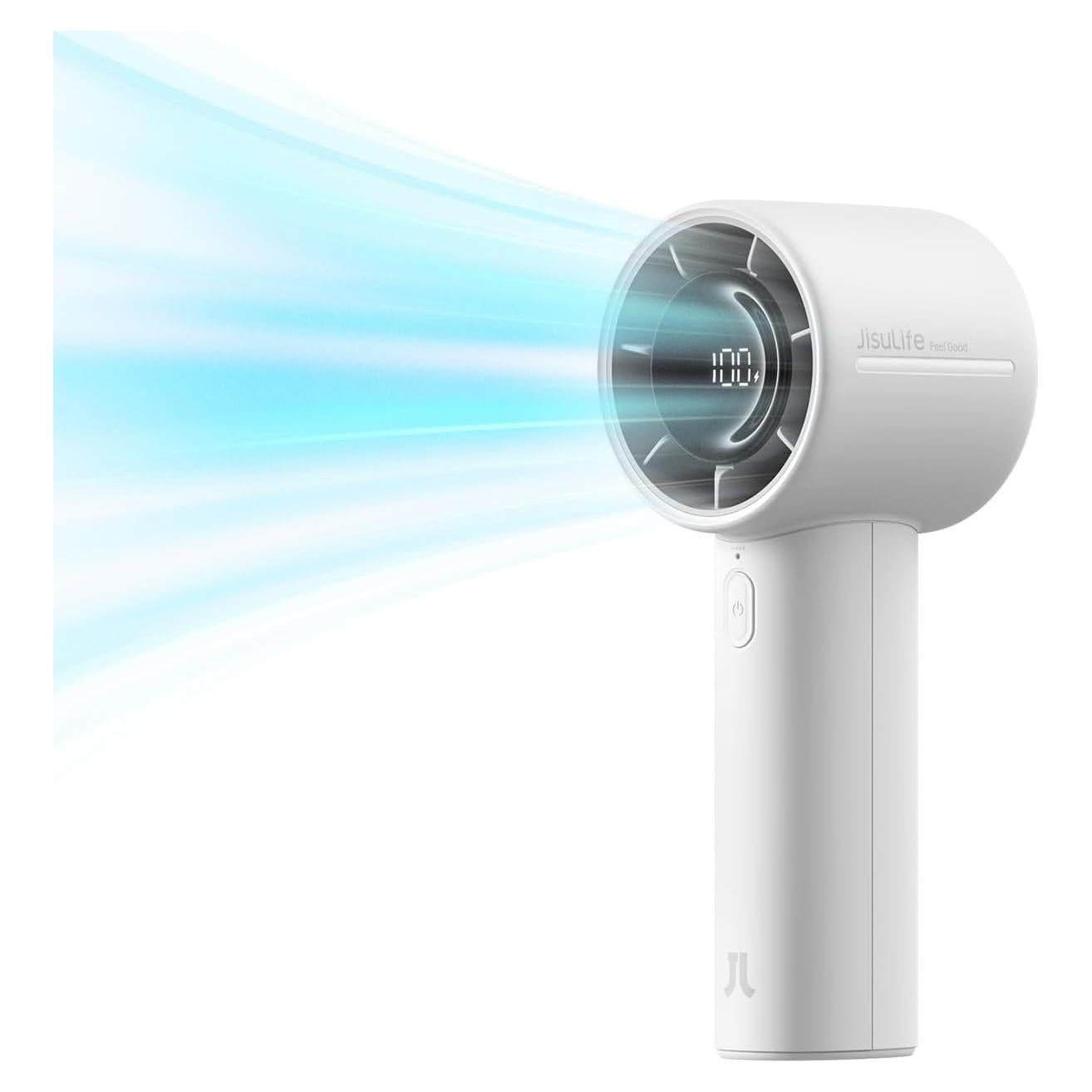 Ventilador de Mano JISULIFE Life10S Recargable 5000mAh 5 Velocidades