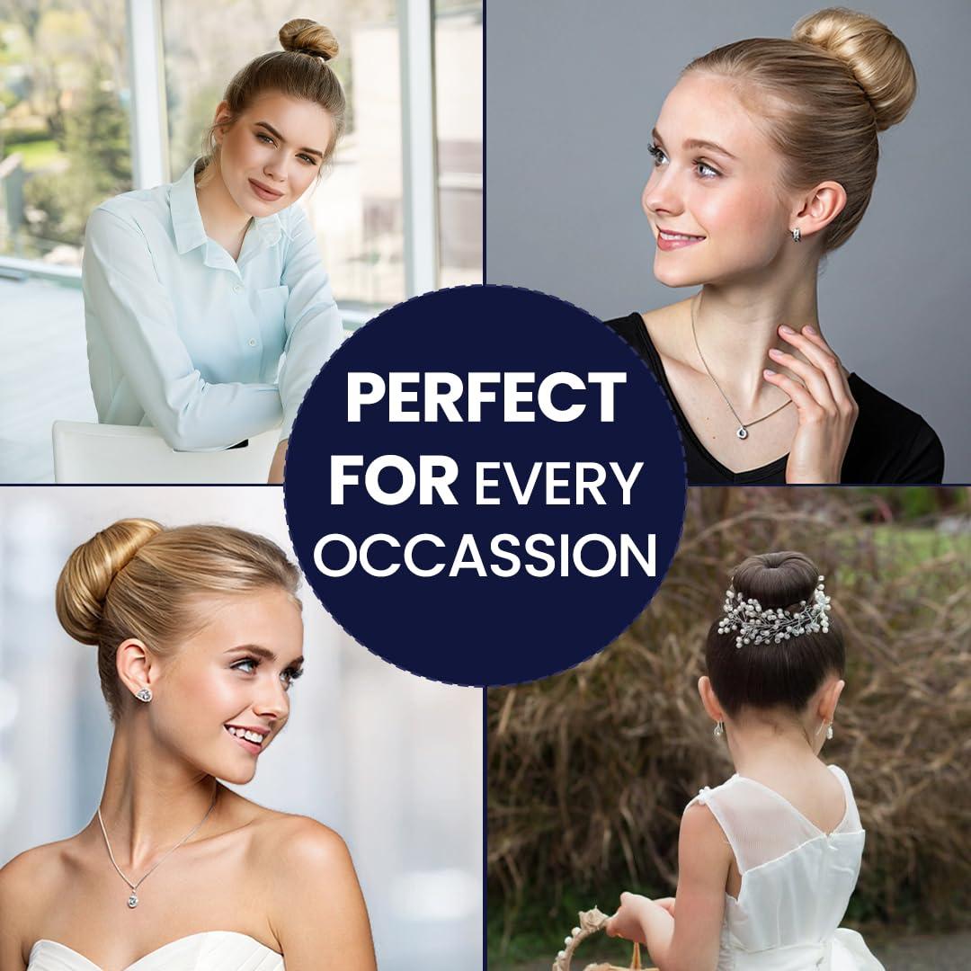 Fabricante de moño francés Andlane - Paquete de 2 - Marrón