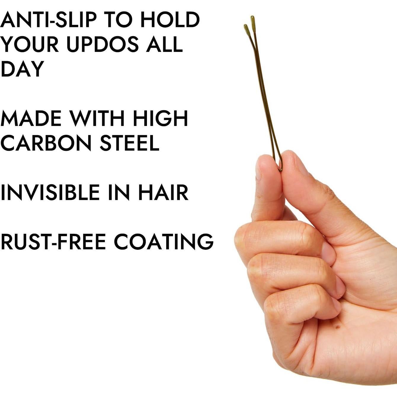 Pinzas de Rodillo Antideslizantes MetaGrip Bronce - 70 Unidades