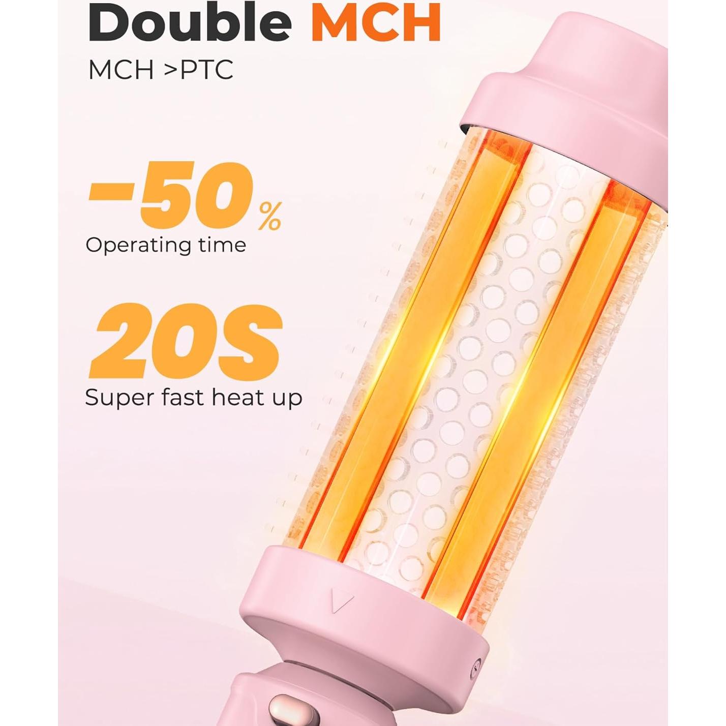 Juego de Cepillos Térmicos FARERY 3 en 1 con 3 Barriles