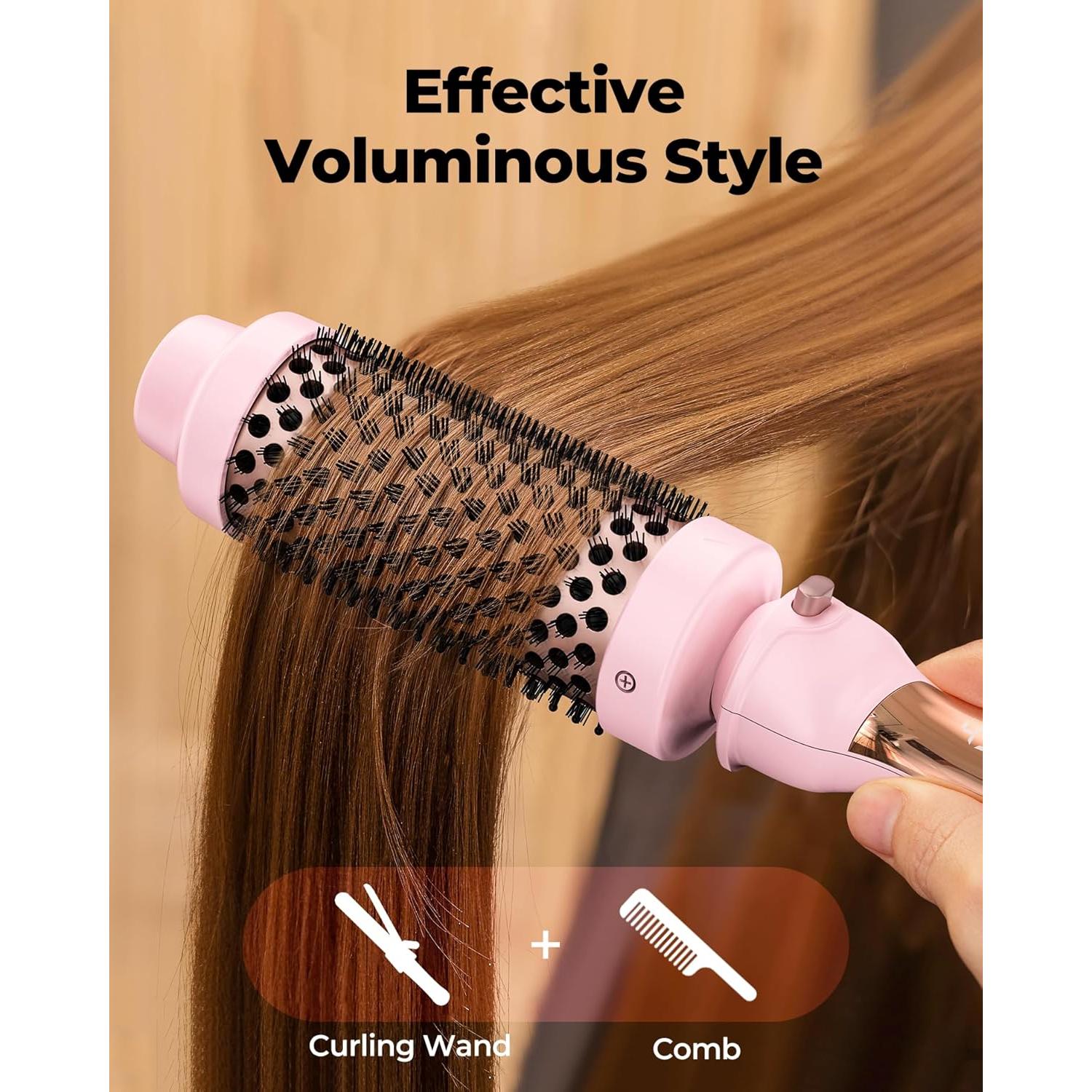 Juego de Cepillos Térmicos FARERY 3 en 1 con 3 Barriles