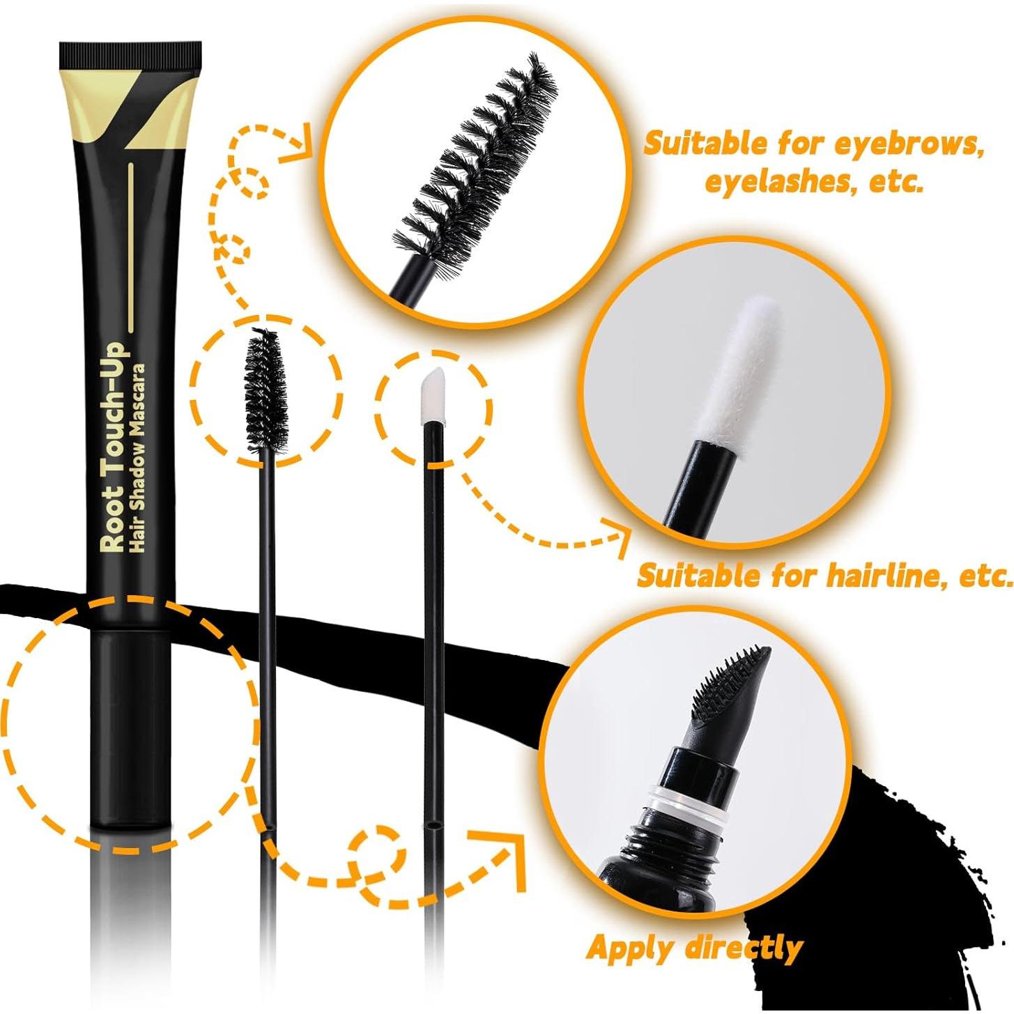 Retoque de Raíces Marrón Oscuro HAIOLORPRO 15g Resistente al Agua