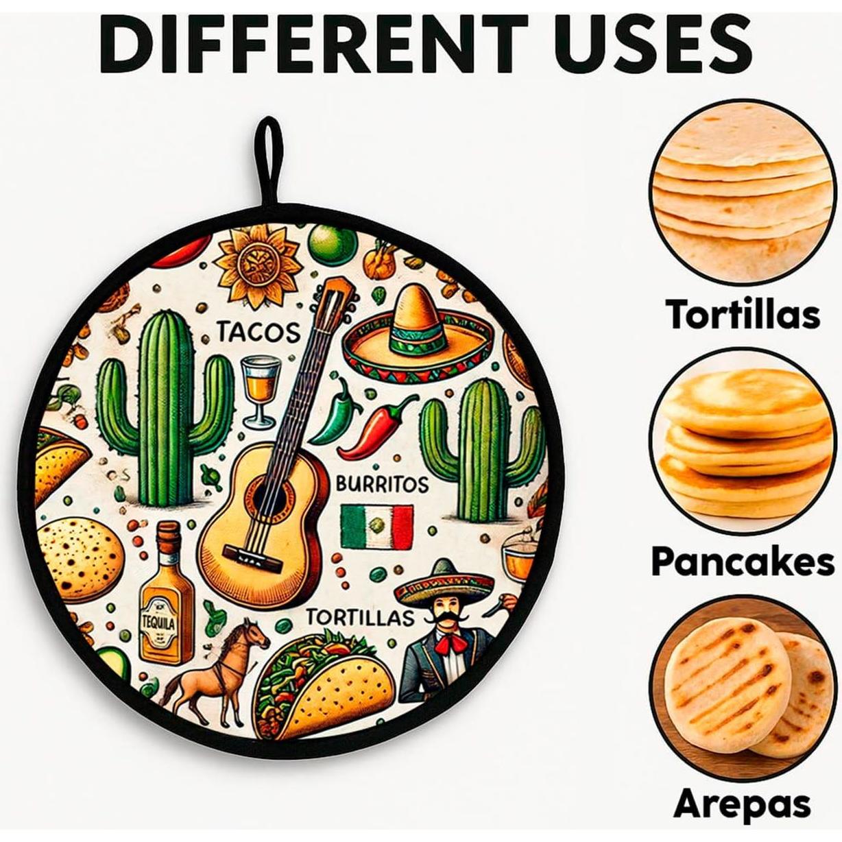 Calentador de Tortillas COOQUI 30.48 cm Aislado Microondas