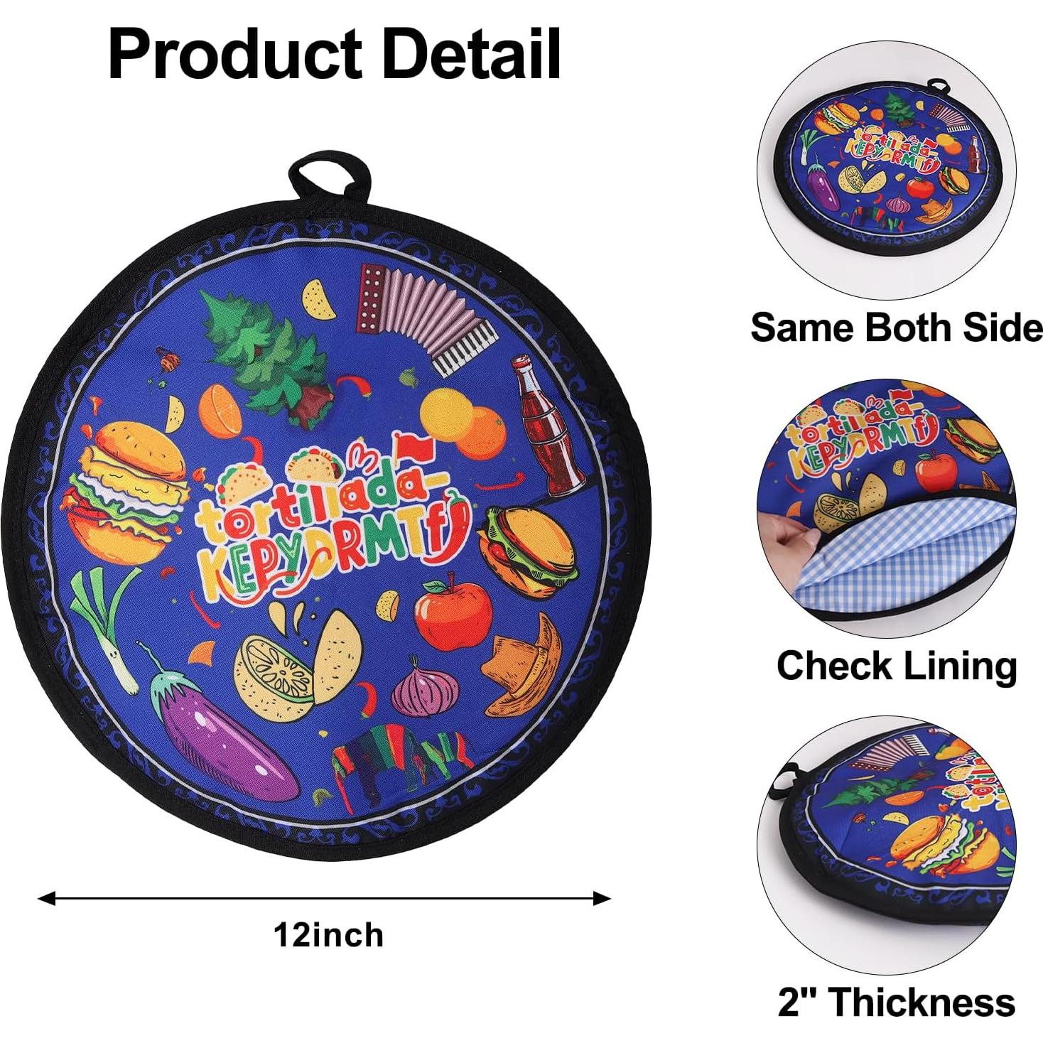 Calentadores de Tortilla KEPYDRMTF 2 Pack Aislante 29.21 cm