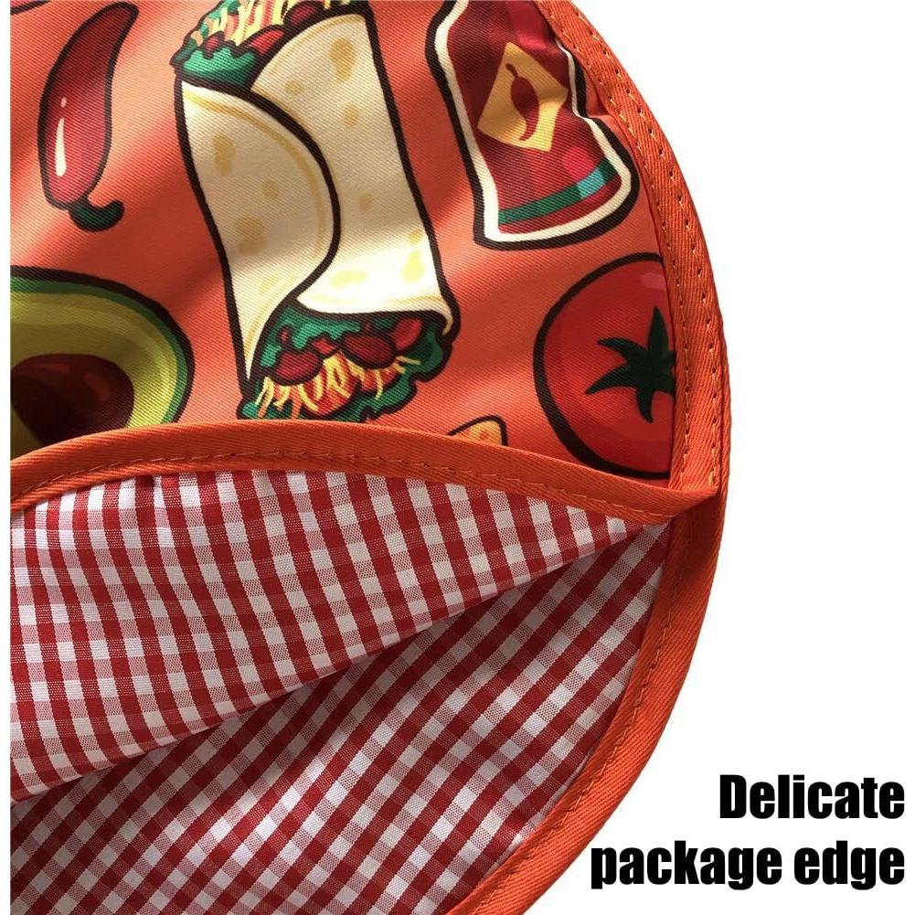 Calentador de Tortillas ZUYYON 30 cm Aislante Microondas Aguacate