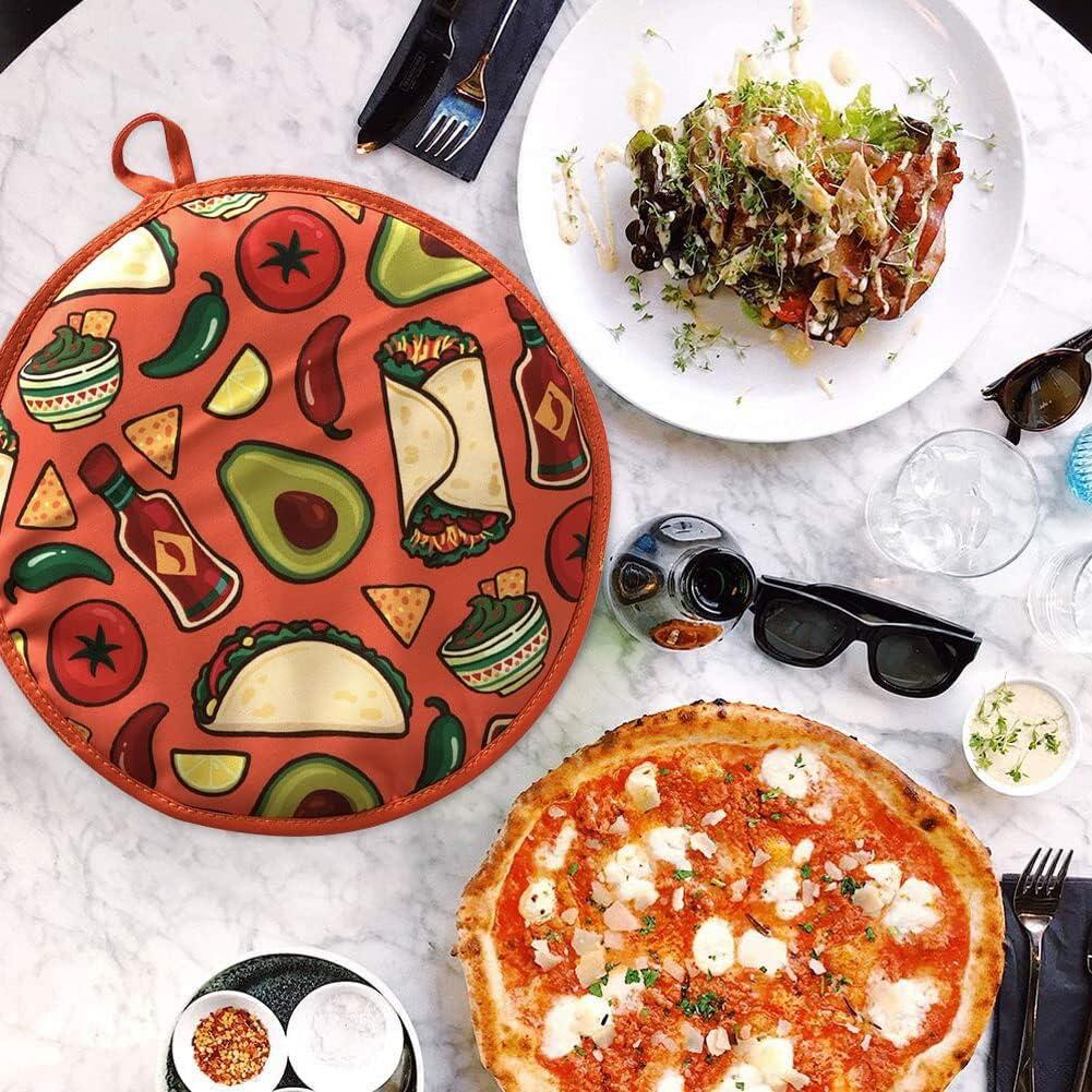 Calentador de Tortillas ZUYYON 30 cm Aislante Microondas Aguacate