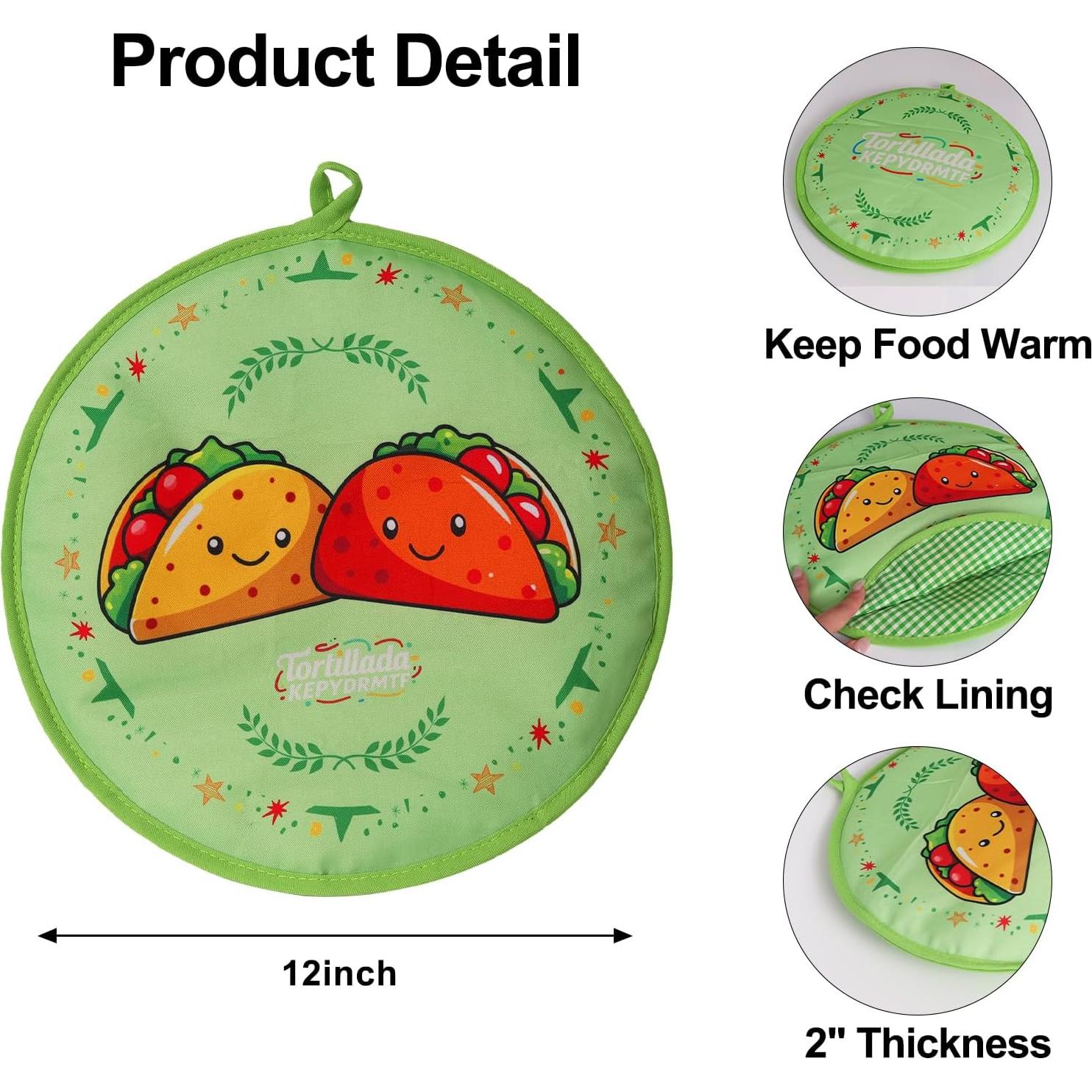 Calentador de Tortillas KEPYDRMTF Verde Aislante 29.21 cm