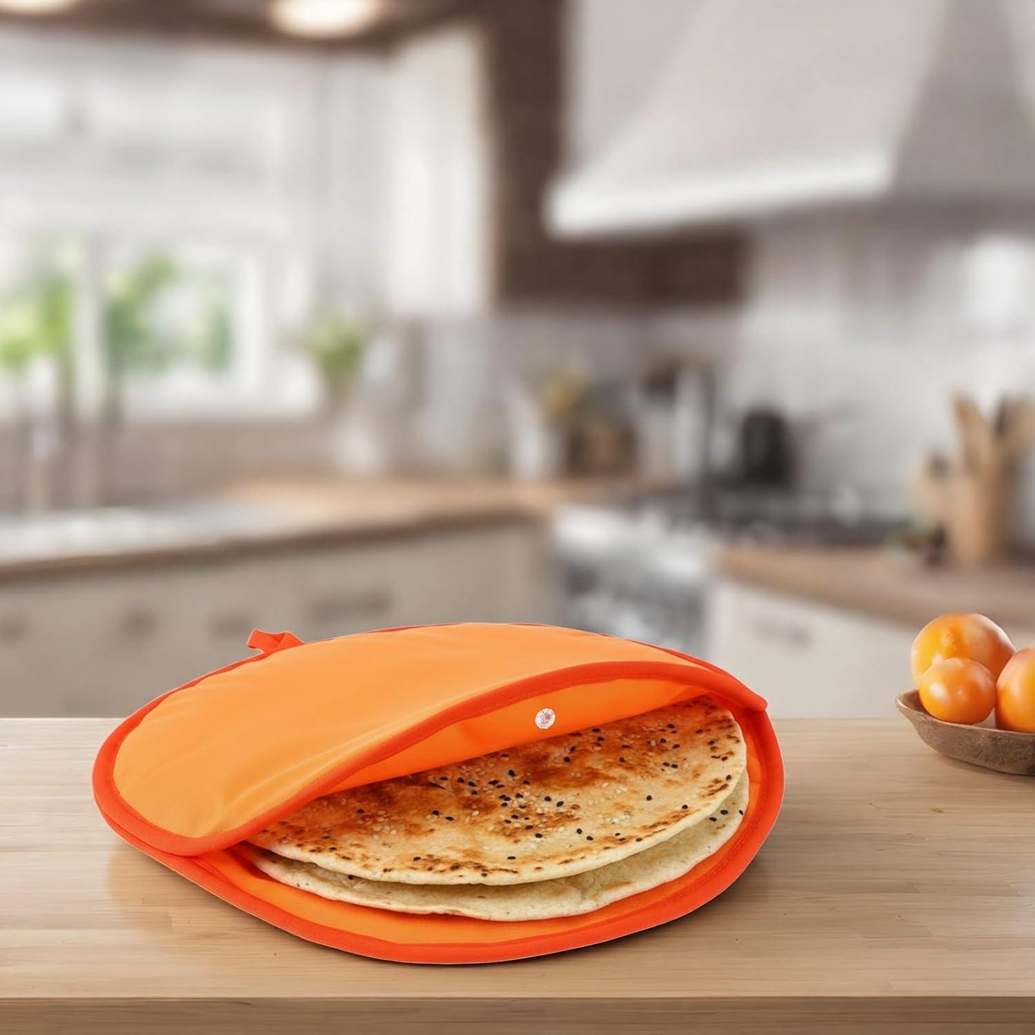 Bolsa Calentadora de Tortillas Lusofie 30.48 cm Naranja