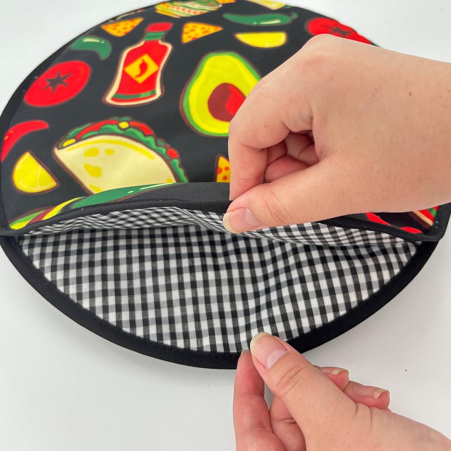 Paquete de 2 Calentadores de Tortillas Giococo 30x30 cm Aislantes