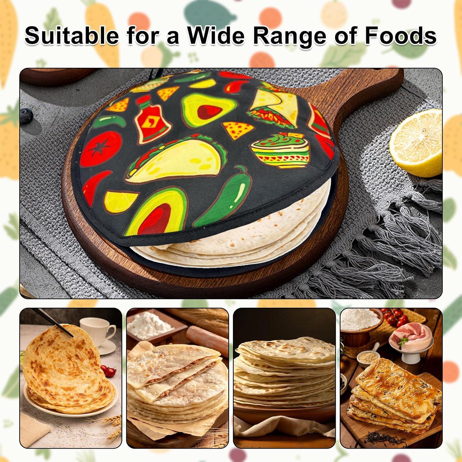 Paquete de 2 Calentadores de Tortillas Giococo 30x30 cm Aislantes