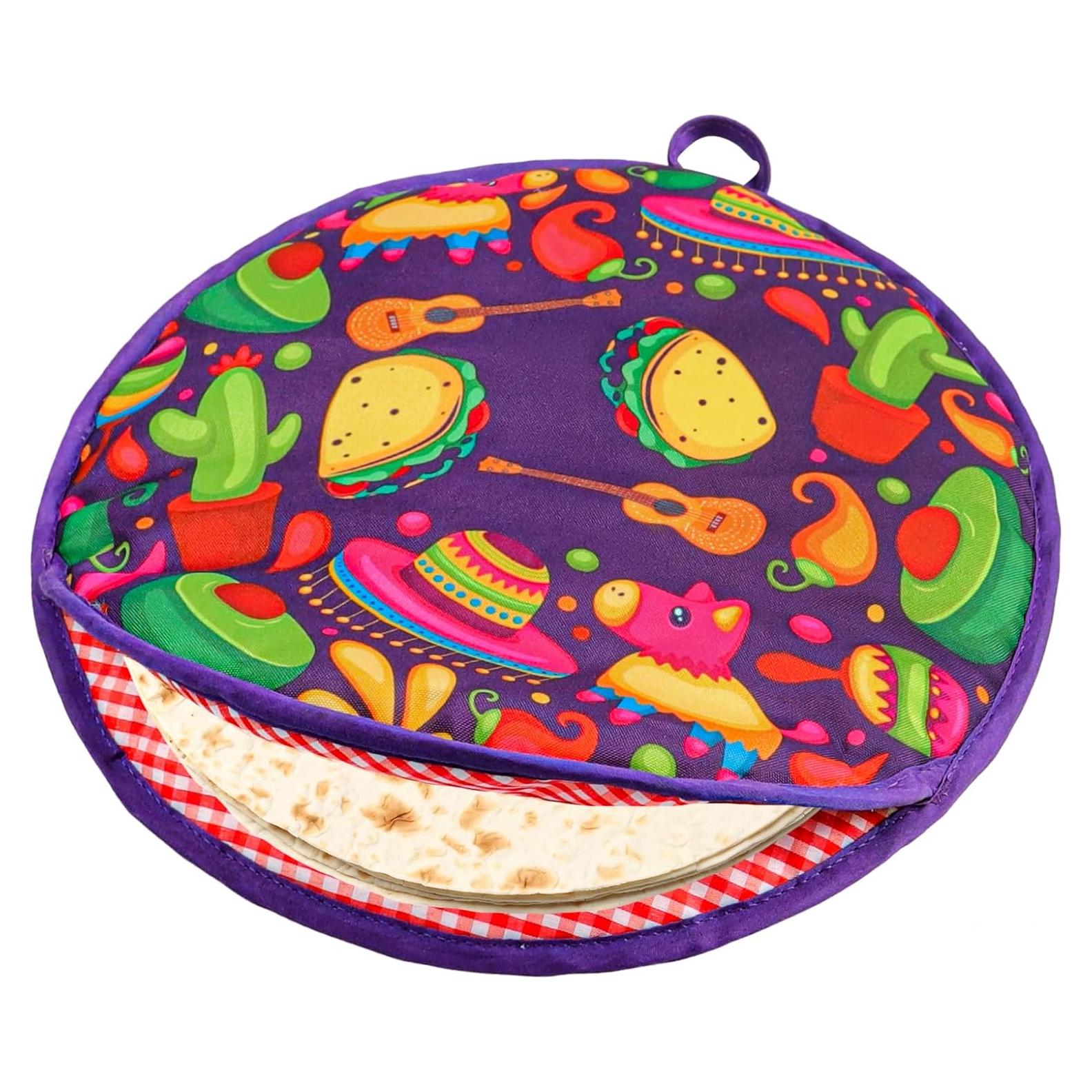 Bolsa Calentadora de Tortillas 30 cm Loghohu Multicolor